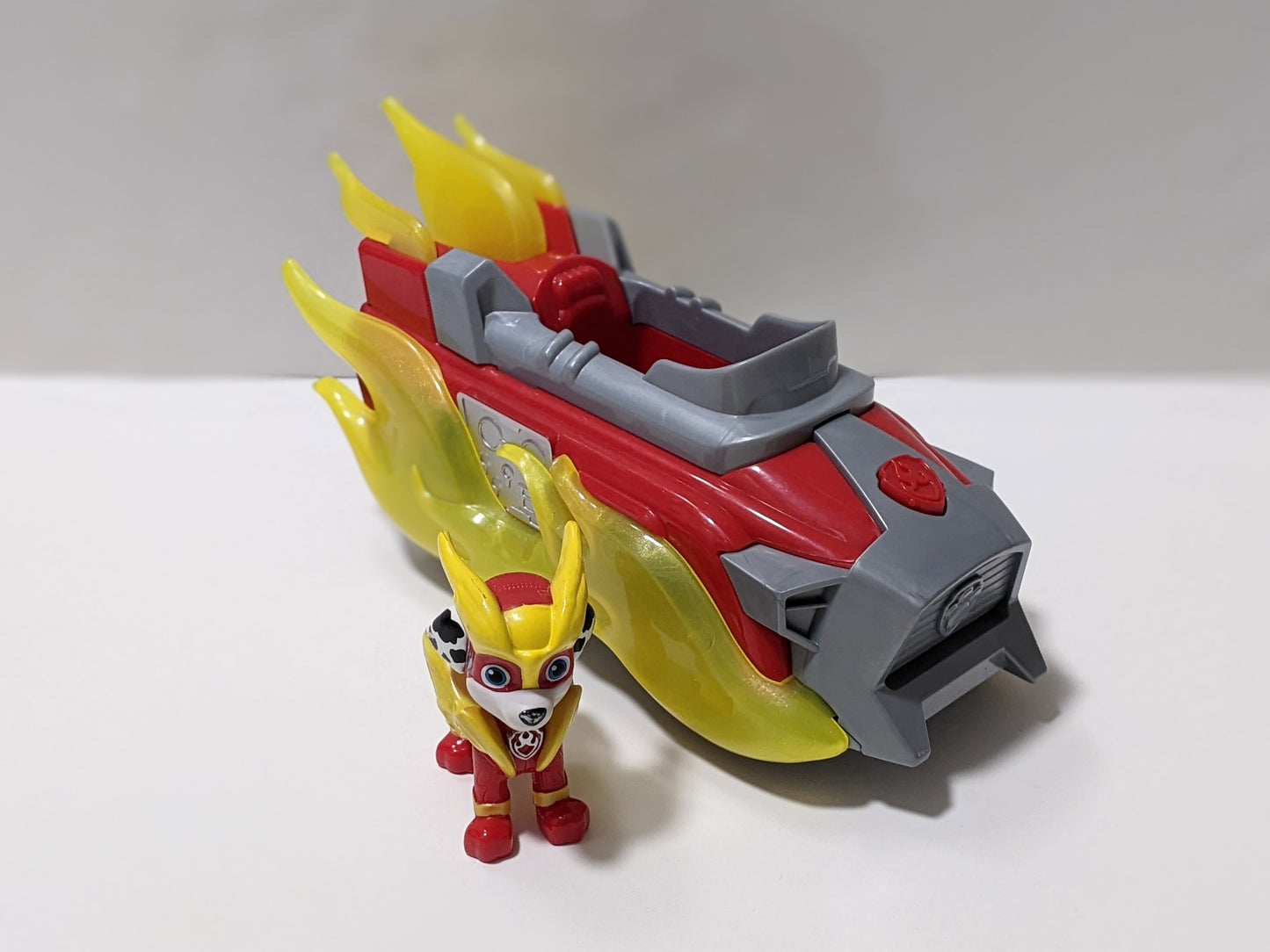 PAW Patrol - Marshall Vehicle with Collectible Figure-Toy-Rekidding