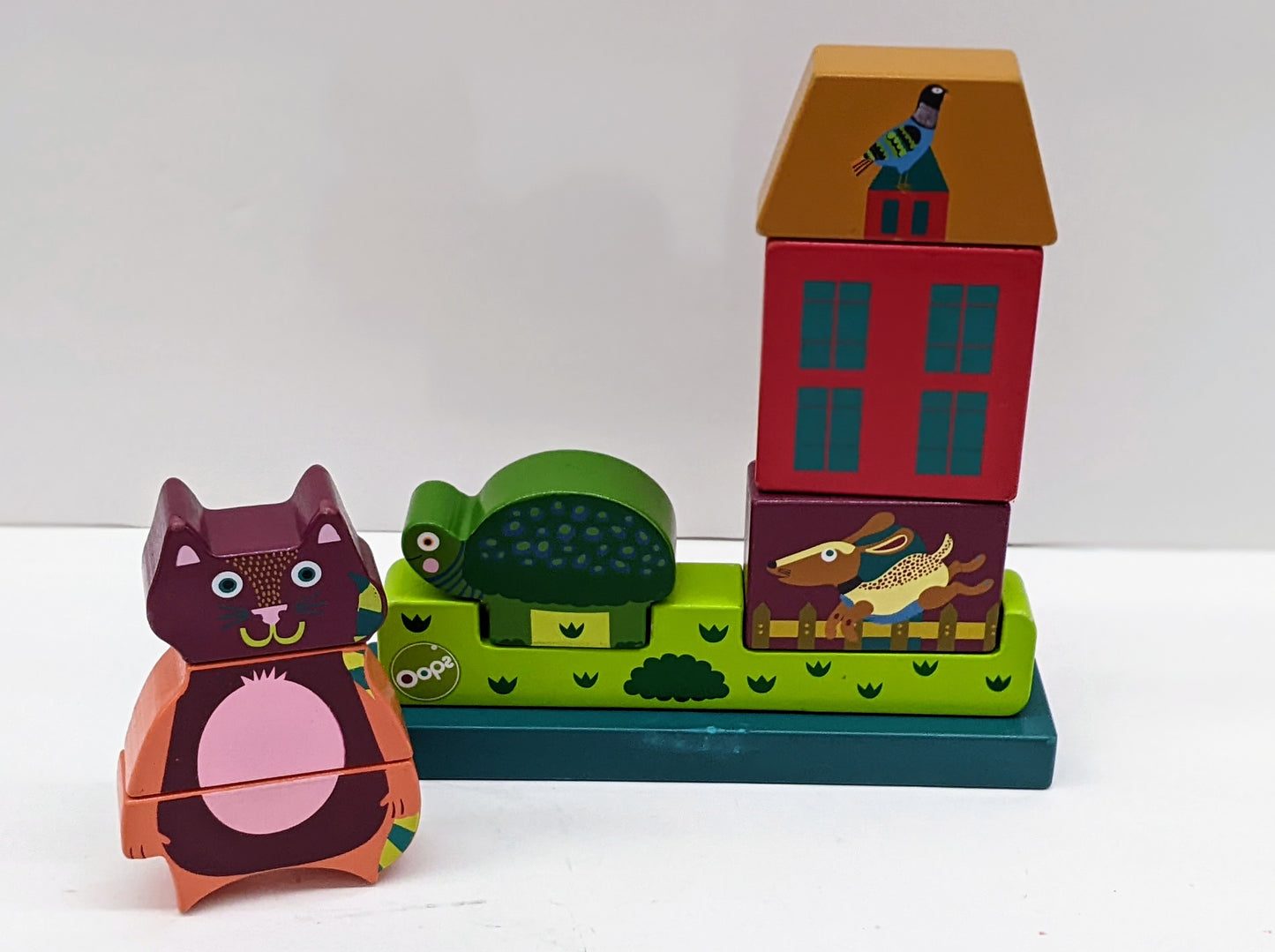 Magnetic vertical puzzles-Toy-Rekidding