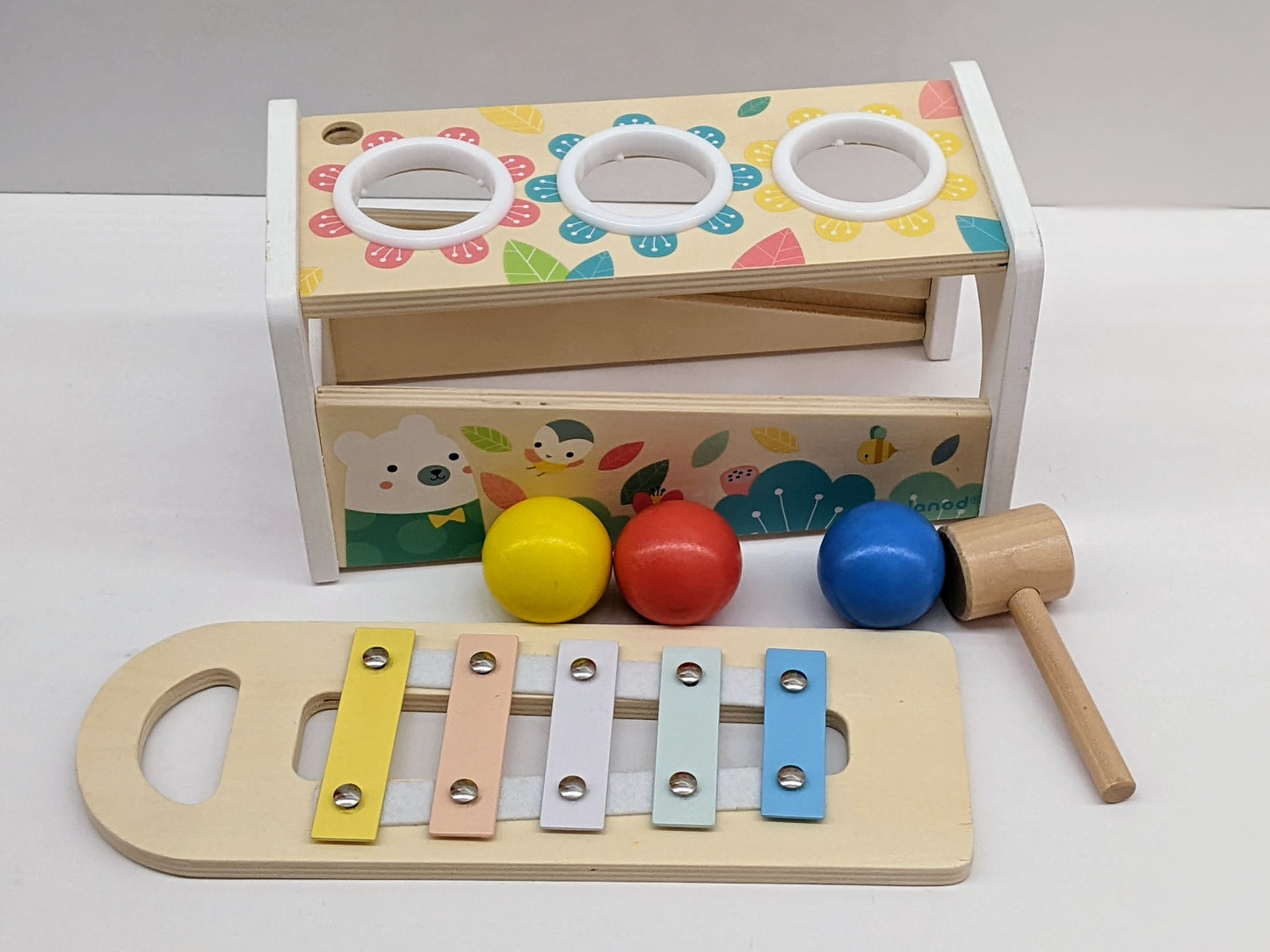 Wooden Hammer bench-Toy-Rekidding