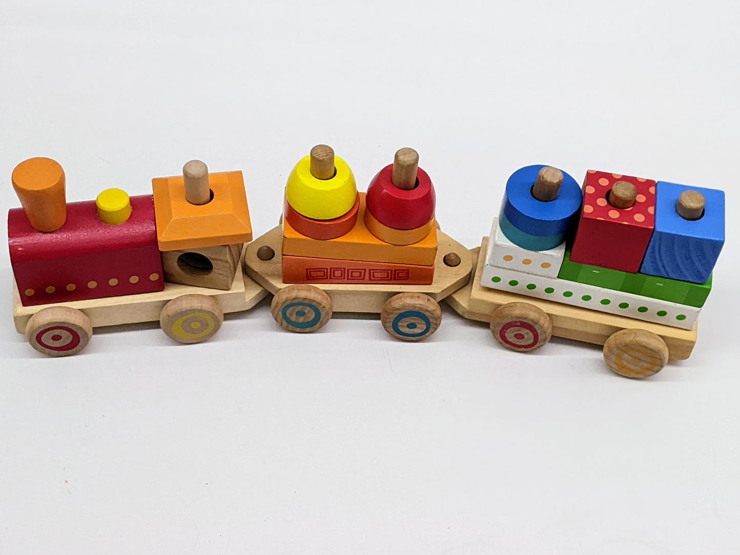 Wooden Trains (Melissa & Doug & other)-Toy-Rekidding