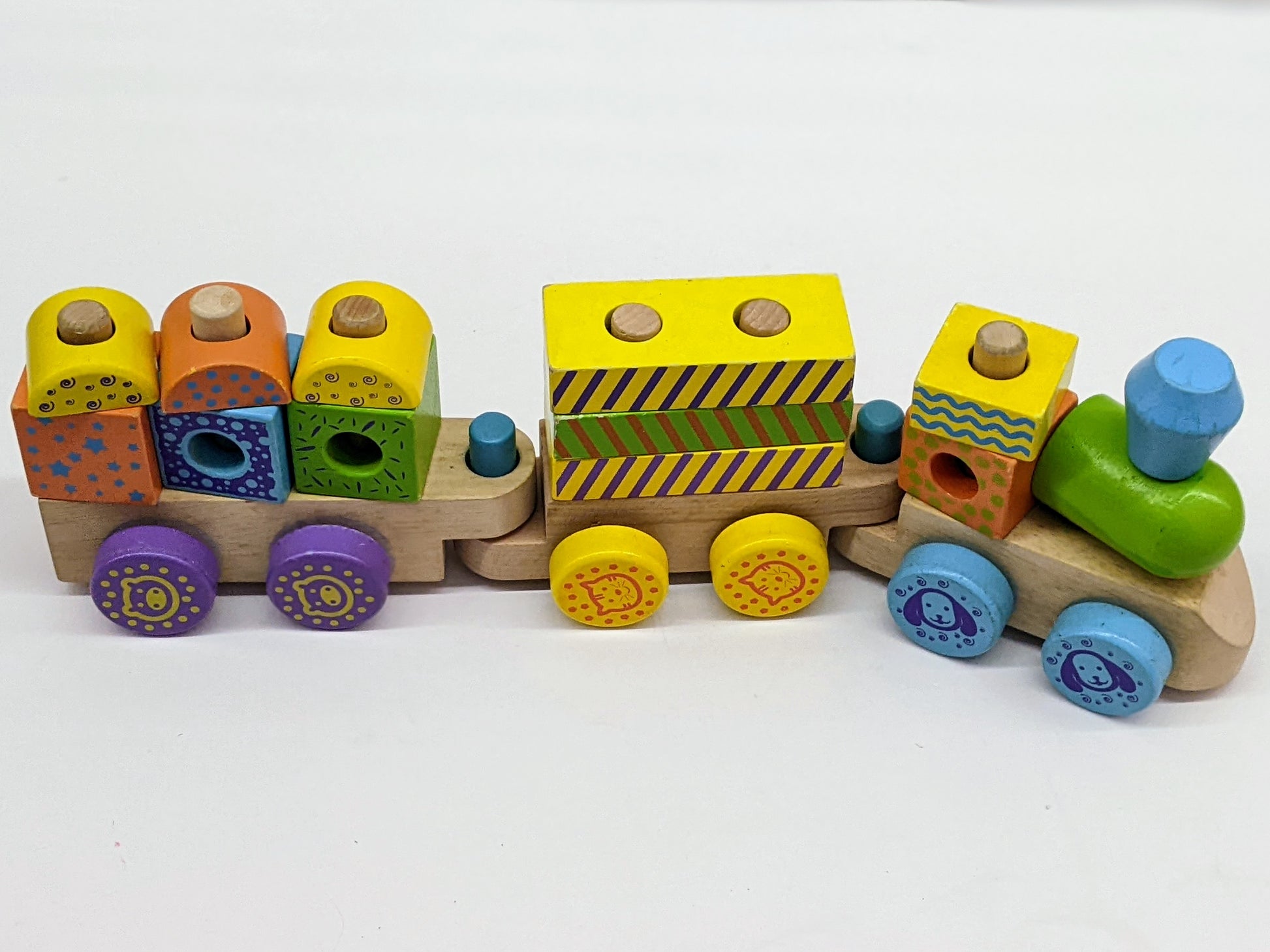 Wooden Trains (Melissa & Doug & other)-Toy-Rekidding