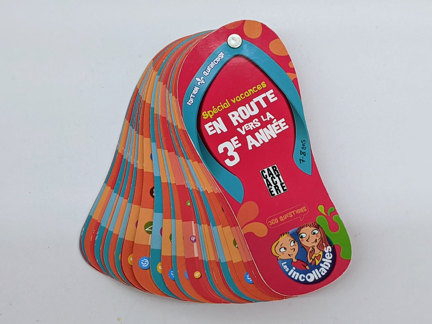 Educational Question & answer games (Brain Quest, Caractere Les incollables)-Toy-Rekidding