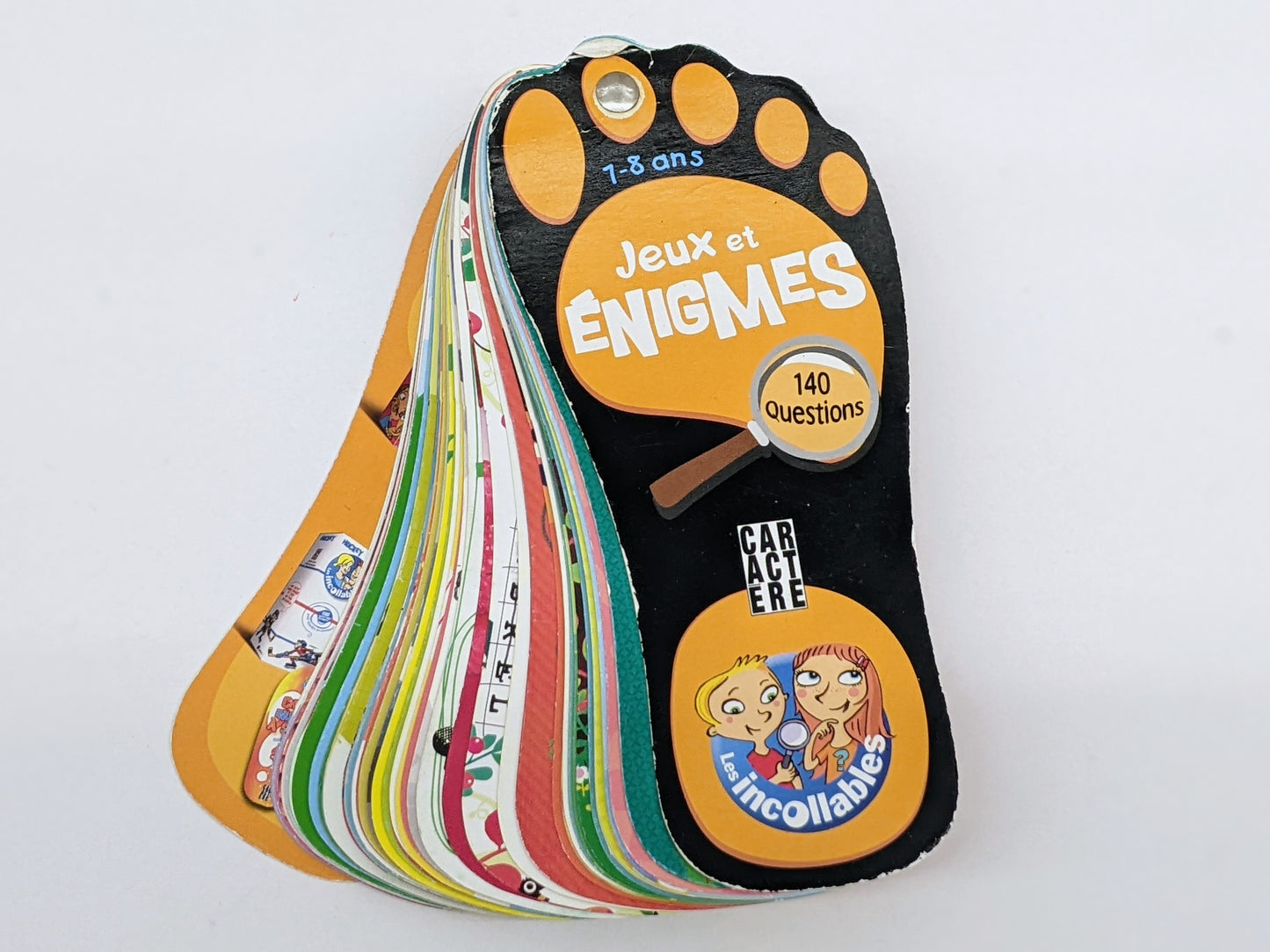 Educational Question & answer games (Brain Quest, Caractere Les incollables)-Toy-Rekidding