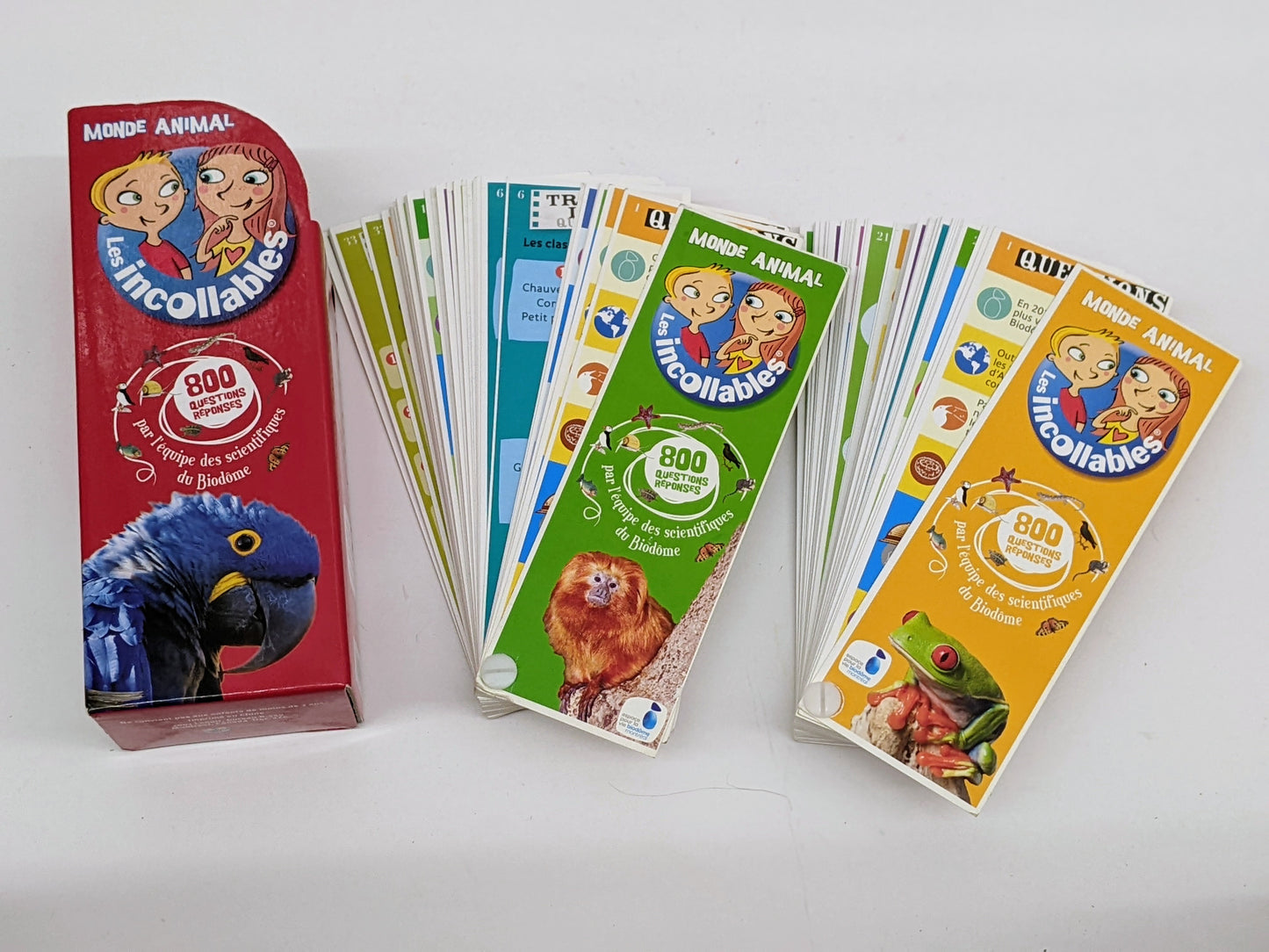 Educational Question & answer games (Brain Quest, Caractere Les incollables)-Toy-Rekidding