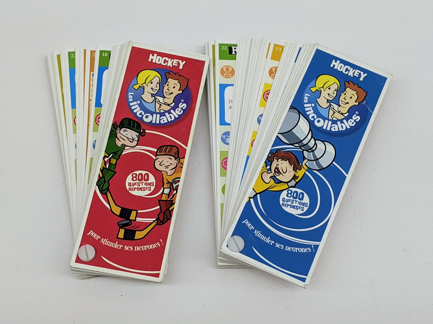 Educational Question & answer games (Brain Quest, Caractere Les incollables)-Toy-Rekidding