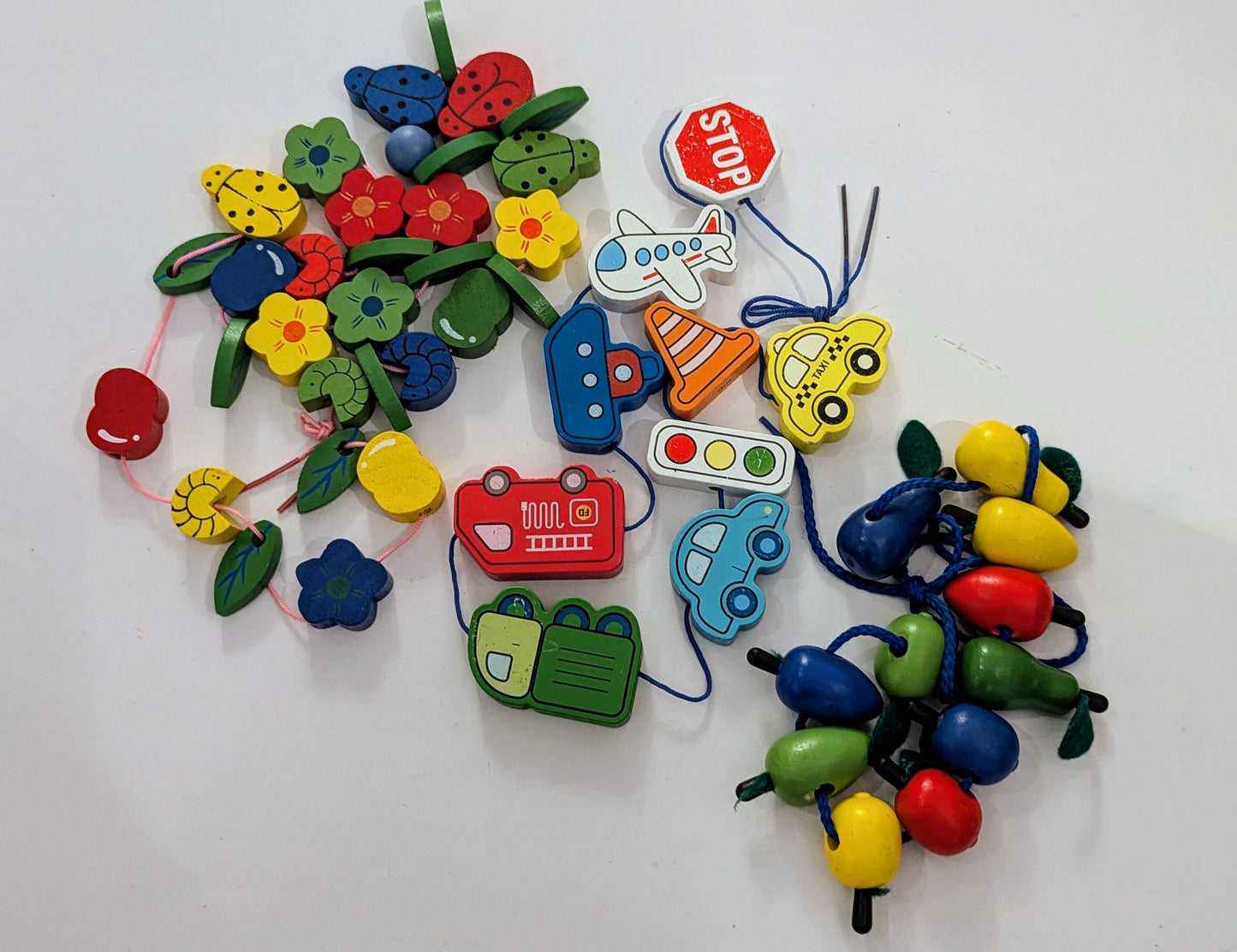 Lacing beads (Hape, Melissa & Doung, others ...)-Toy-Rekidding