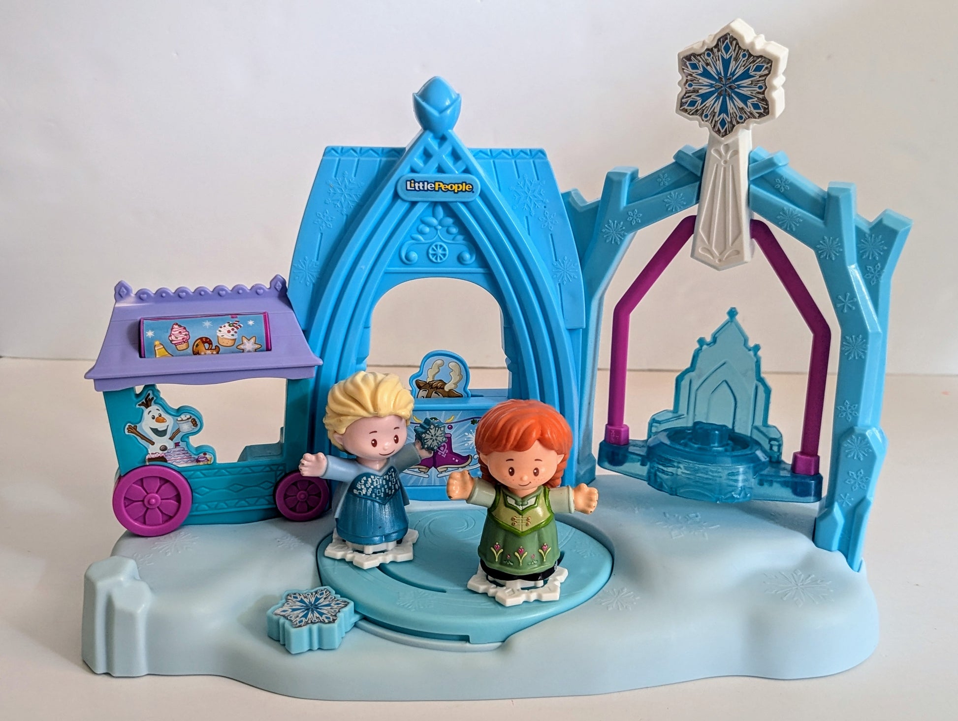 Little People - Frozen Winter Wonderland playset-Toy-Rekidding