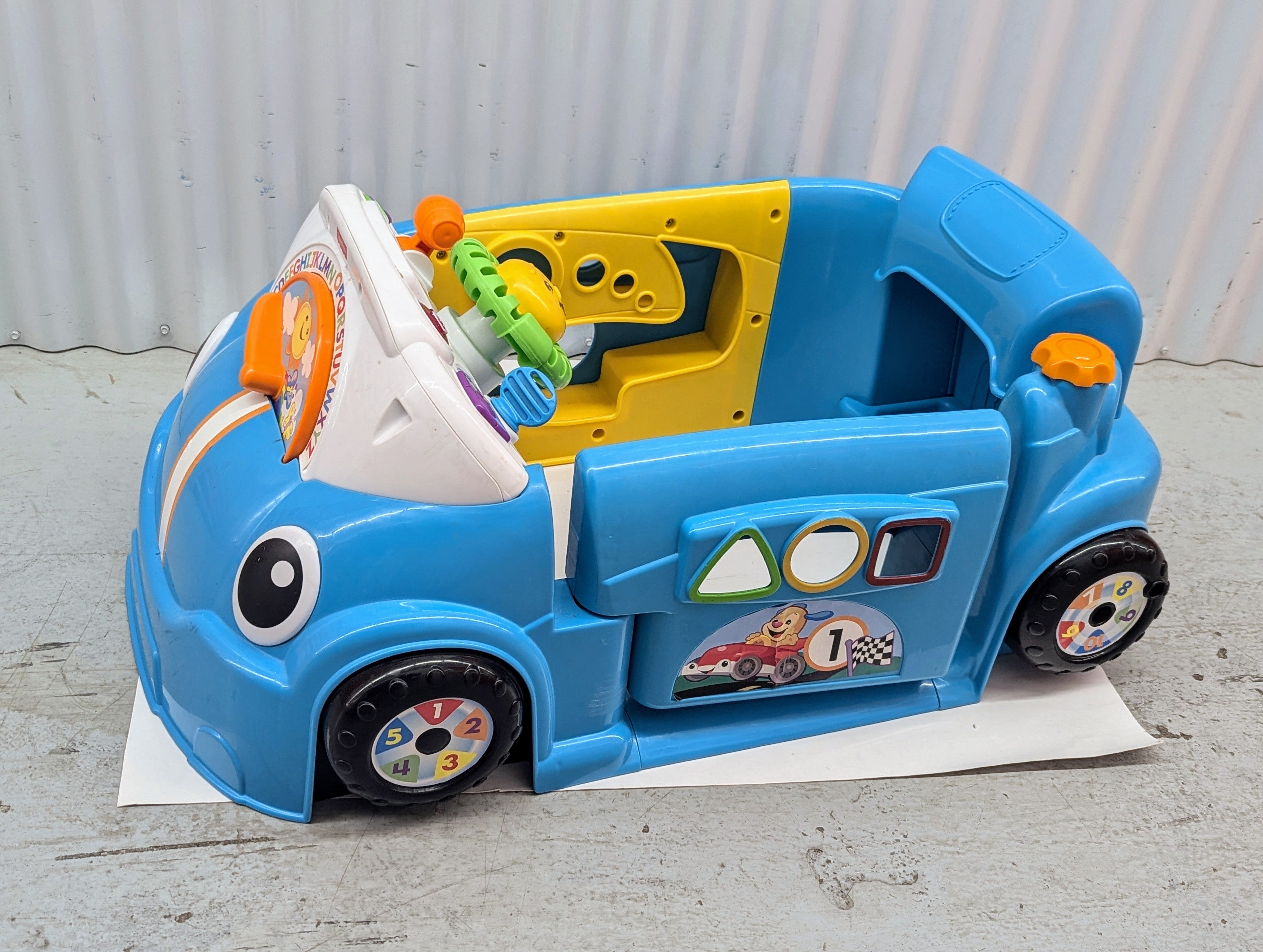 Fisher price learn and laugh car on sale