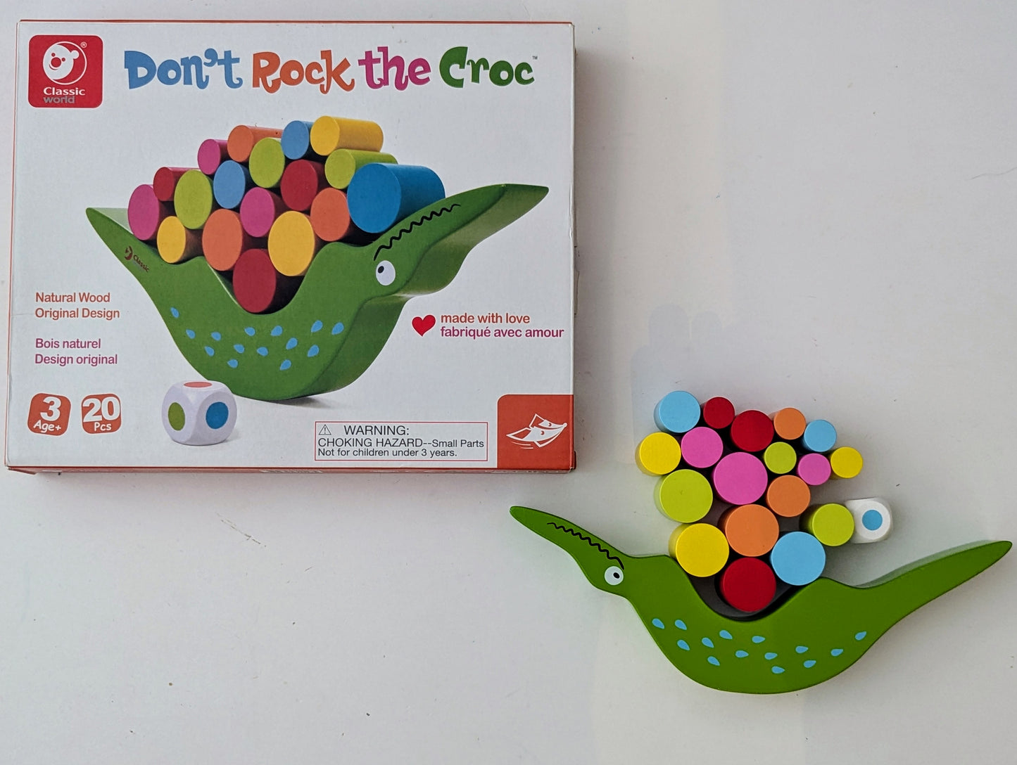 Stacking Board Games (Zimbbos!, Don't Rock the Croc)-Toy-Rekidding