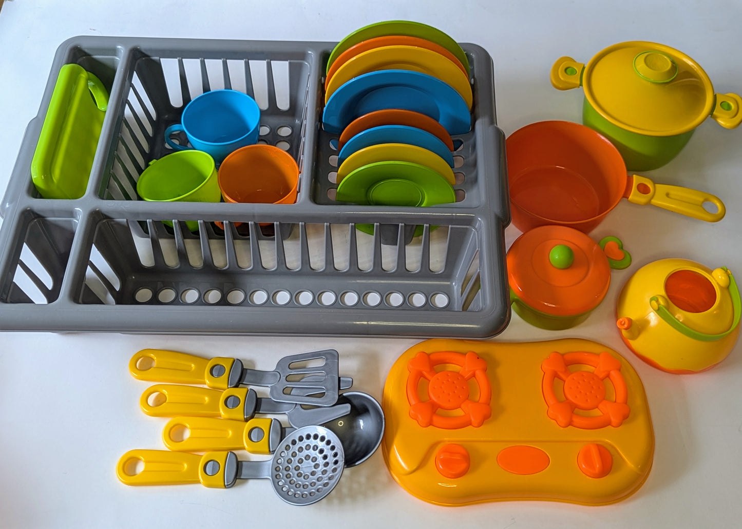 Pretend Pots, pans and plates-Toddler toy-Rekidding