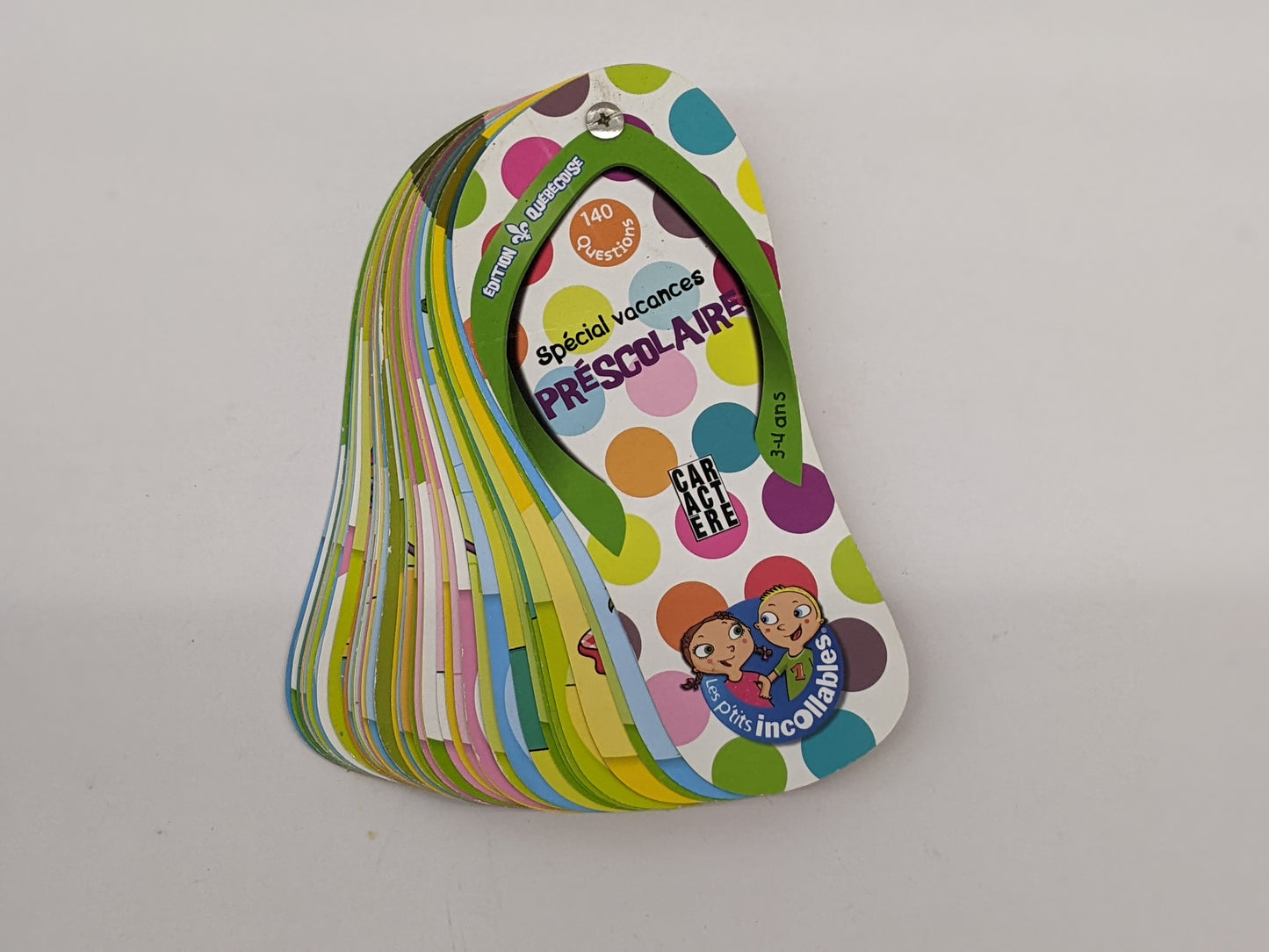 Educational Question & answer games (Brain Quest, Caractere Les incollables)-Toy-Rekidding