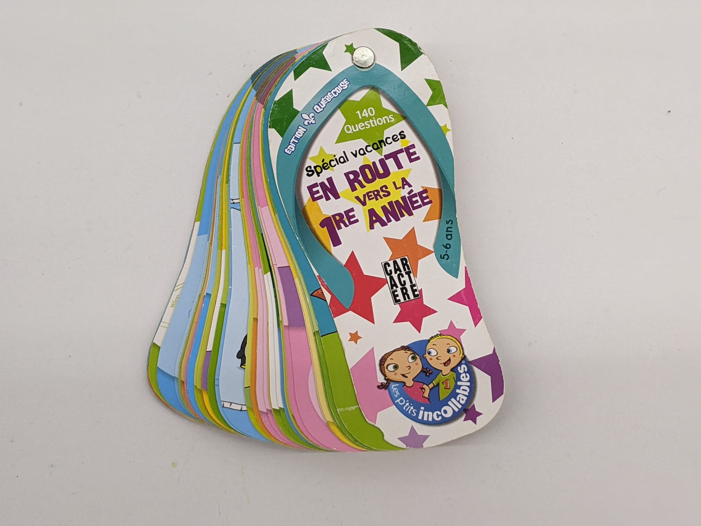 Educational Question & answer games (Brain Quest, Caractere Les incollables)-Toy-Rekidding