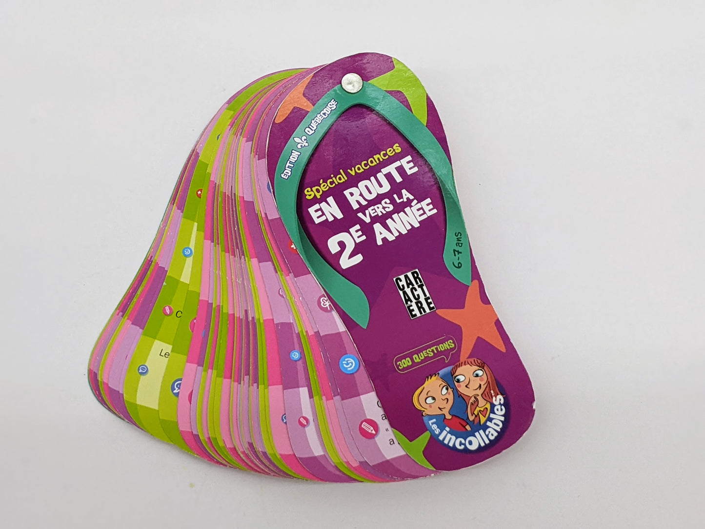 Educational Question & answer games (Brain Quest, Caractere Les incollables)-Toy-Rekidding