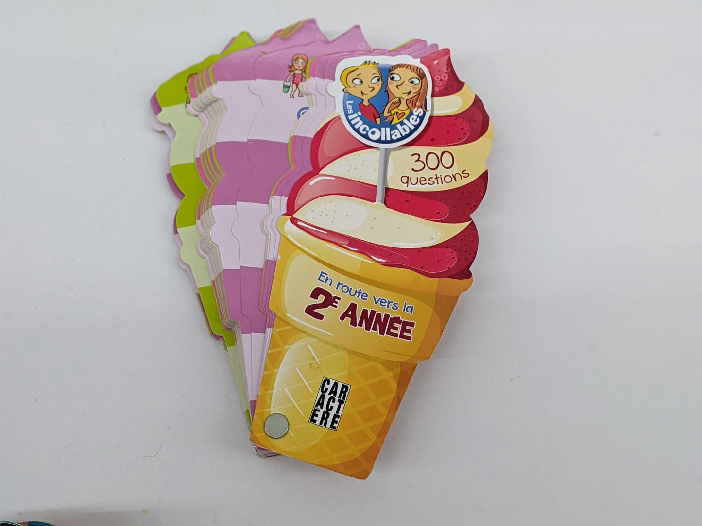 Educational Question & answer games (Brain Quest, Caractere Les incollables)-Toy-Rekidding
