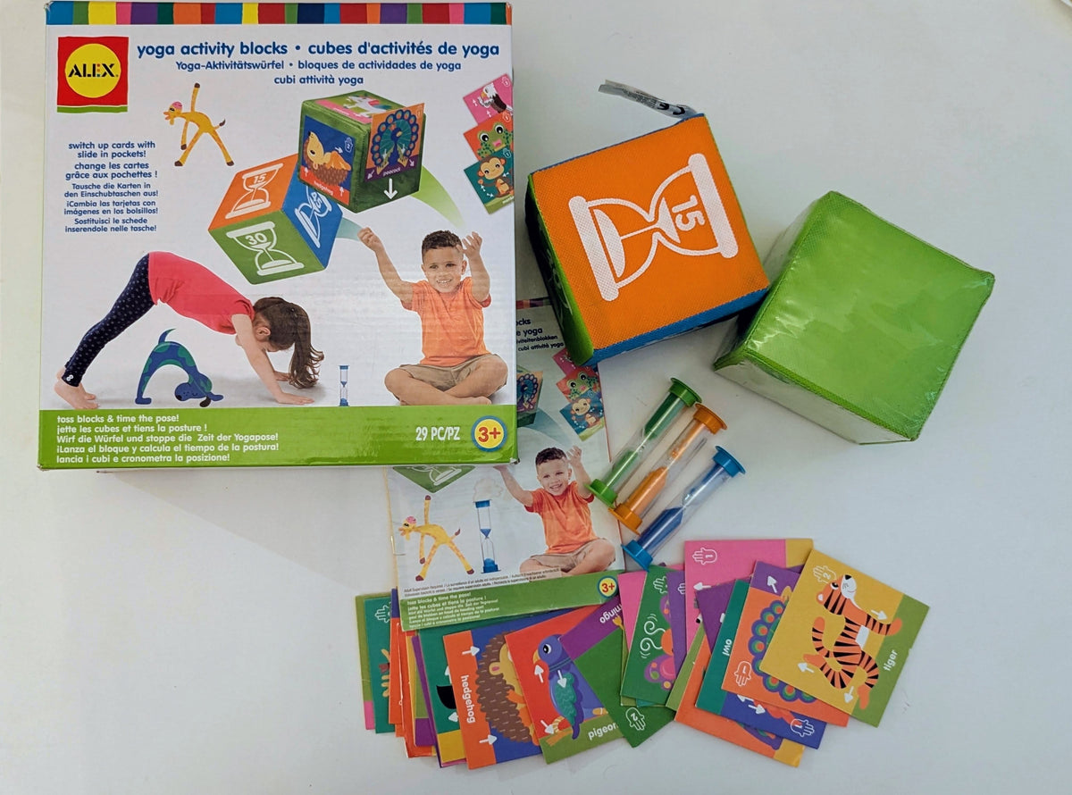 Alex Jr. - Yoga activity blocks-Toddler Toy-Rekidding