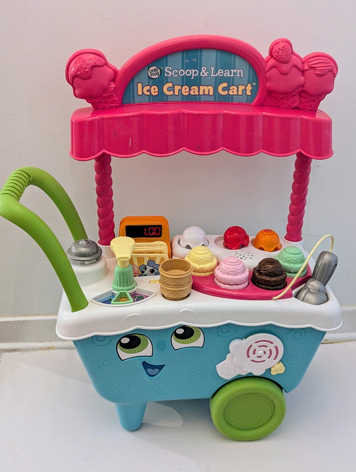 LeapFrog - Scoop and Learn Ice Cream cart-Toy-Rekidding