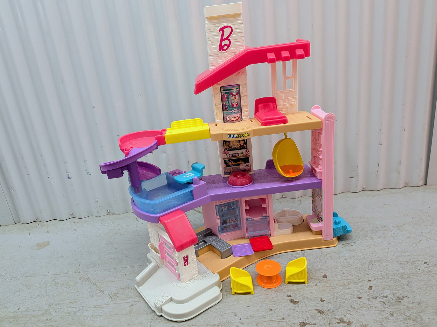 Little People - Barbie Little Dream House Playset-Toy-Rekidding