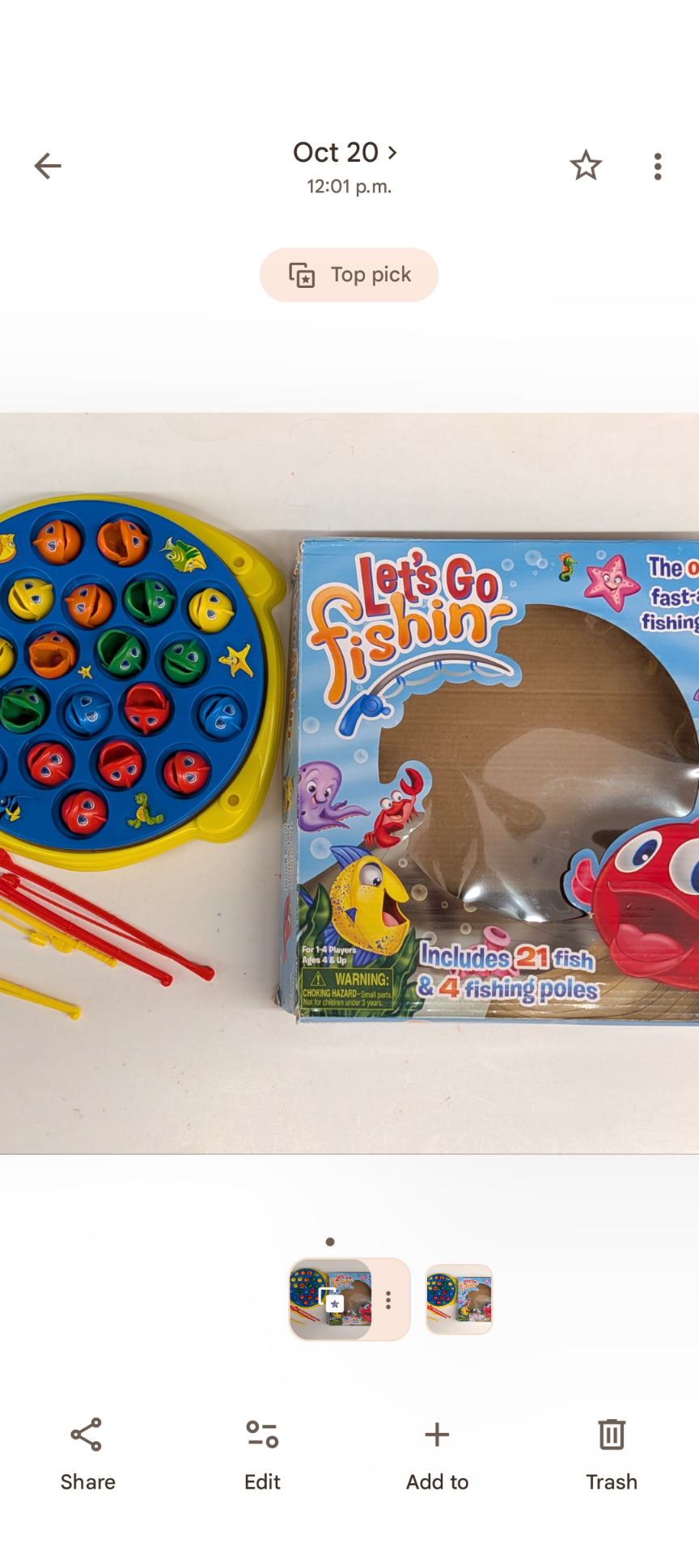 Pressman - Let's go fishing-Toy-Rekidding