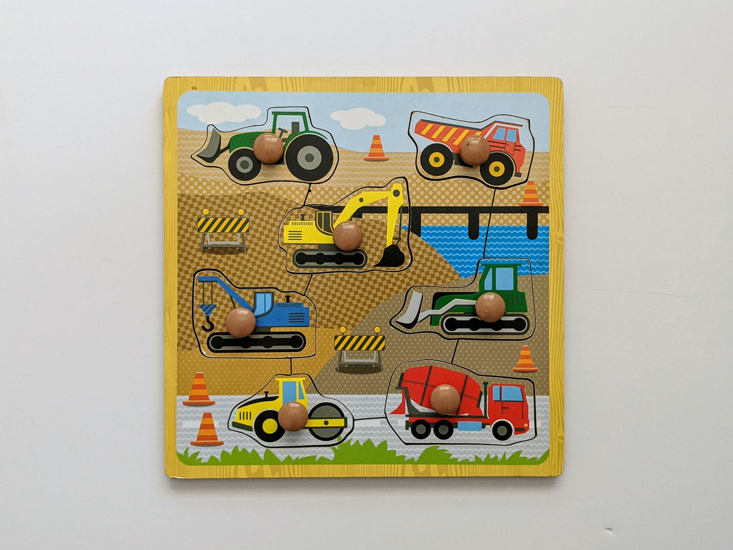 Melissa & Doug - (VARIOUS) Knob Wooden Puzzles-Toy-Rekidding