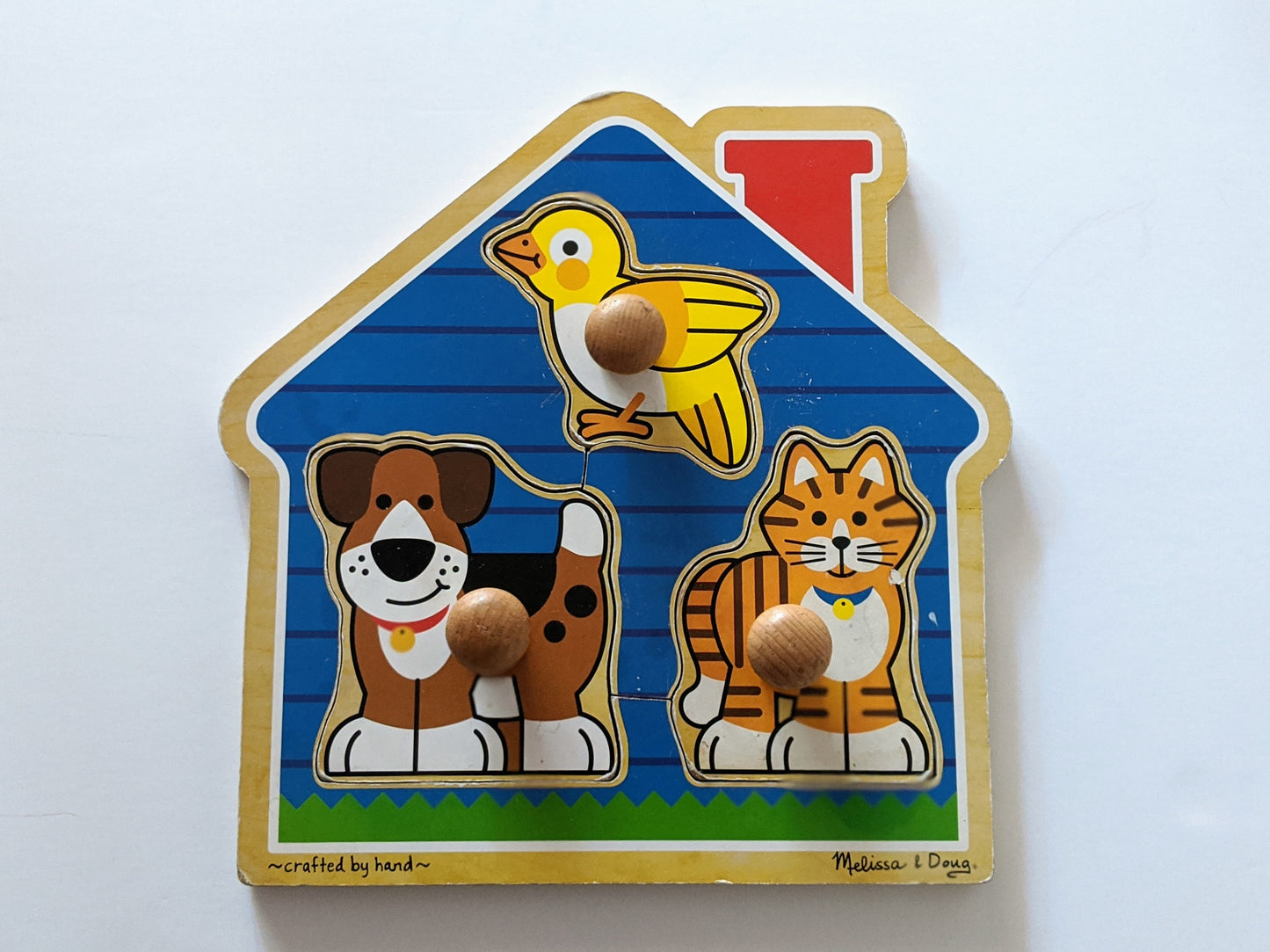 Melissa & Doug - (VARIOUS) Knob Wooden Puzzles-Toy-Rekidding