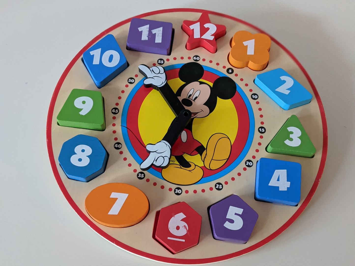 Melissa & Doug - Shape sorting wooden clock-Toy-Rekidding