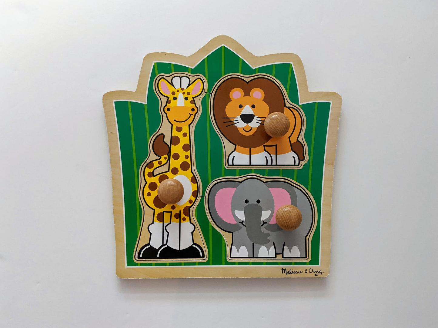 Melissa & Doug - (VARIOUS) Knob Wooden Puzzles-Toy-Rekidding