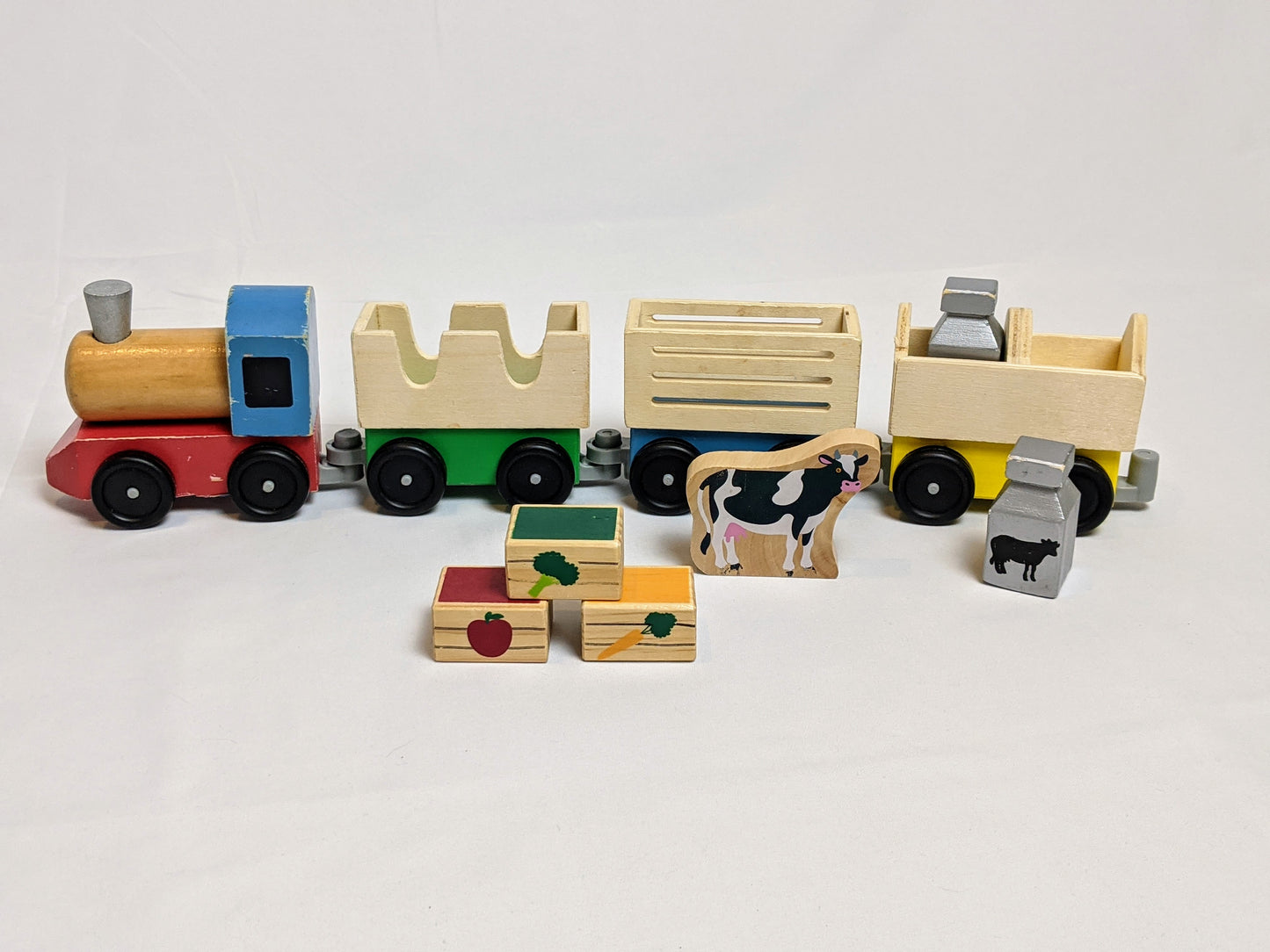 Wooden Trains (Melissa & Doug & other)-Toy-Rekidding