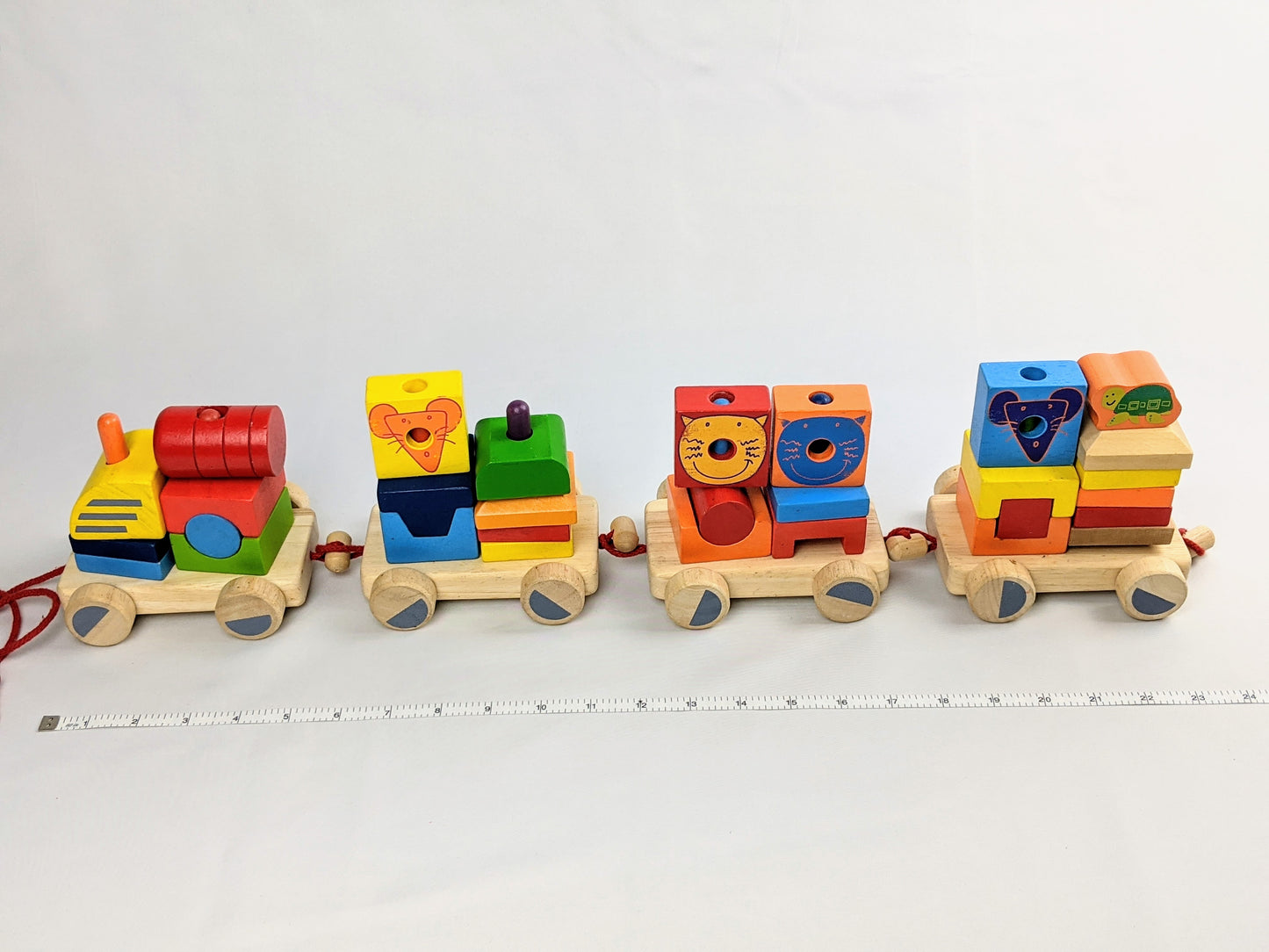 Wooden Trains (Melissa & Doug & other)-Toy-Rekidding