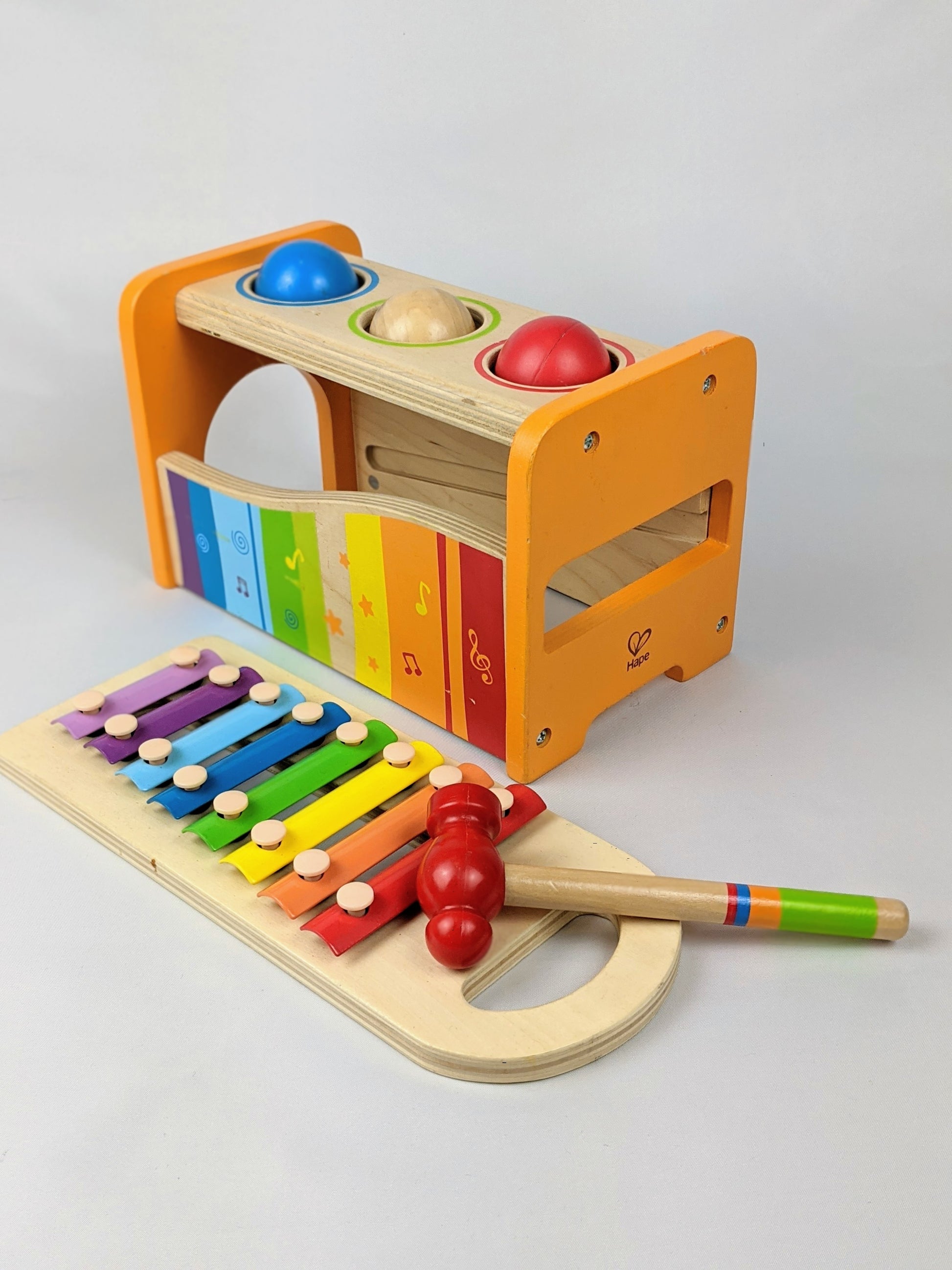 Wooden Hammer bench-Toy-Rekidding