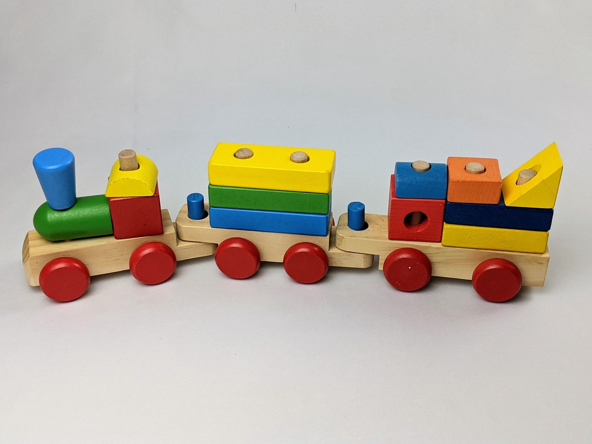 Wooden Trains (Melissa & Doug & other)-Toy-Rekidding
