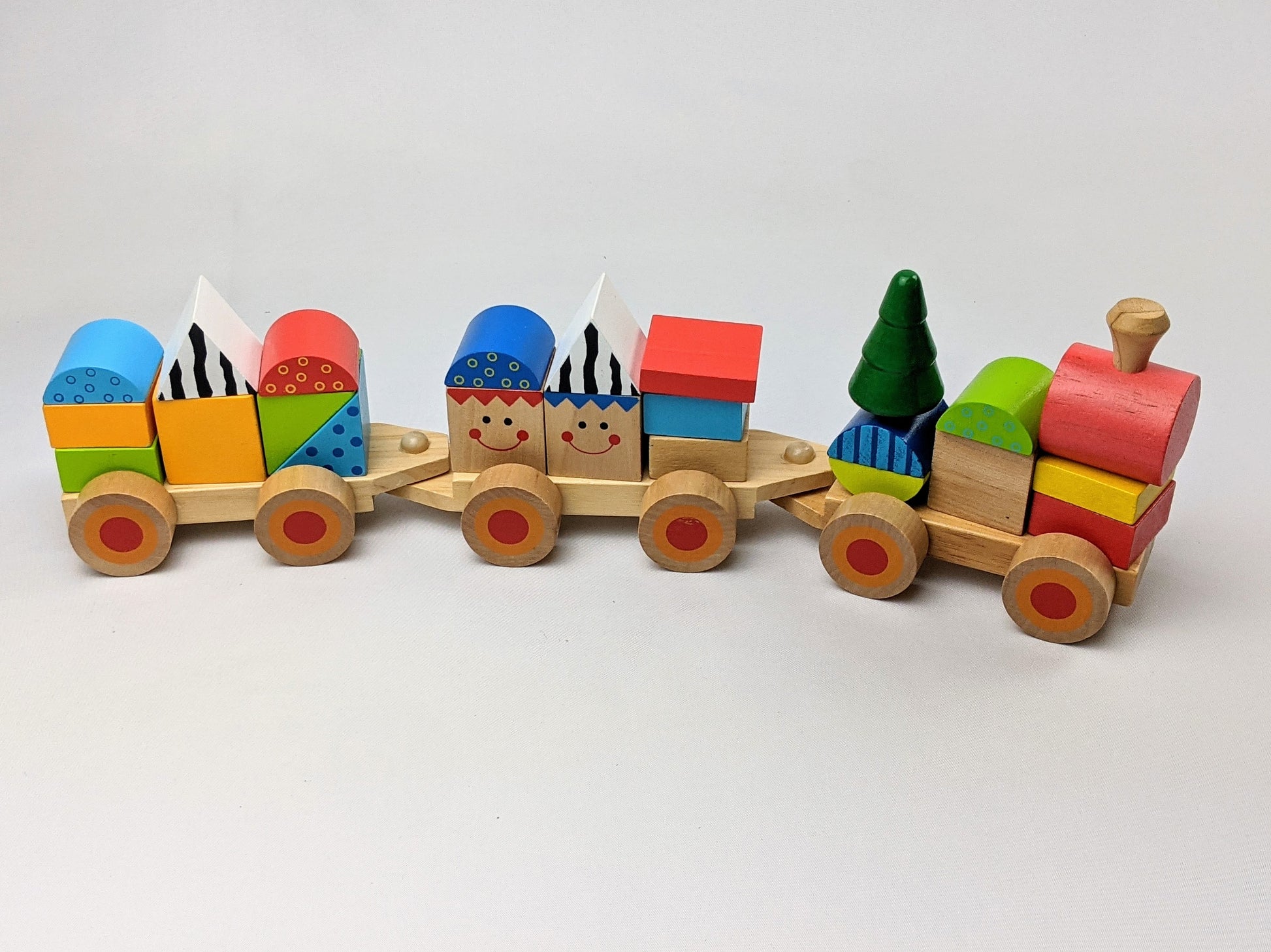 Wooden Trains (Melissa & Doug & other)-Toy-Rekidding