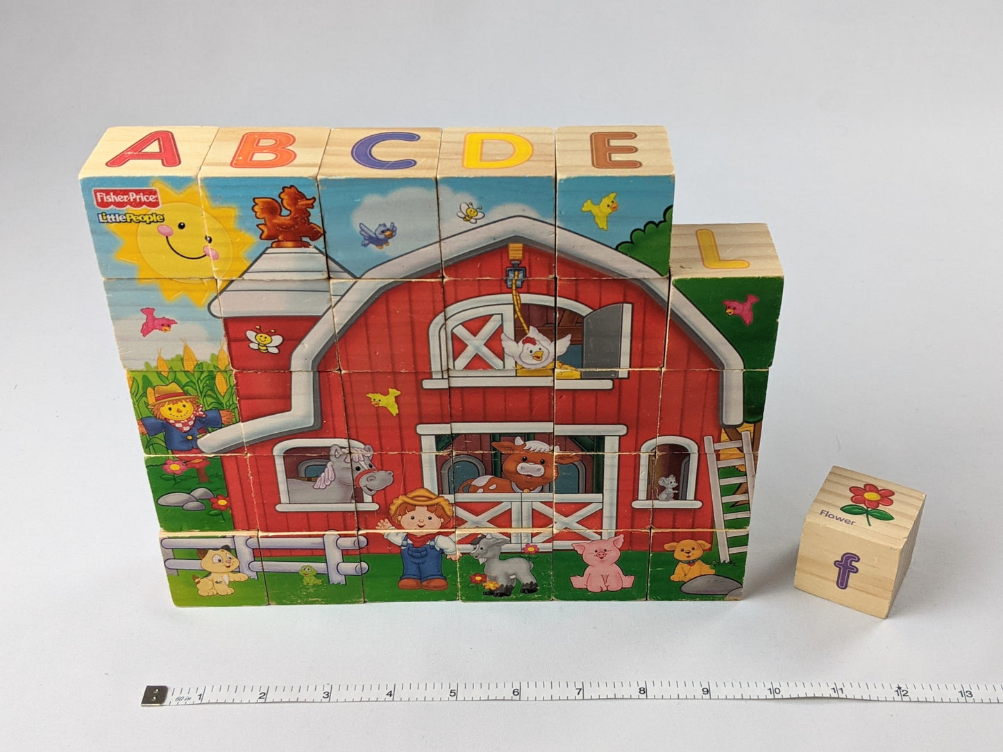 Wooden blocks ABC 123 (Melissa & Doug and others)-Toy-Rekidding
