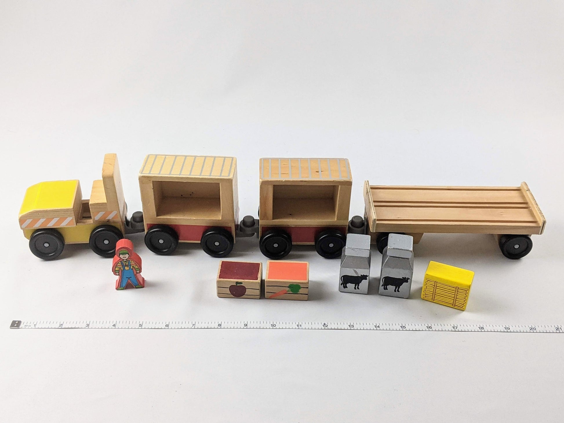 Wooden Trains (Melissa & Doug & other)-Toy-Rekidding