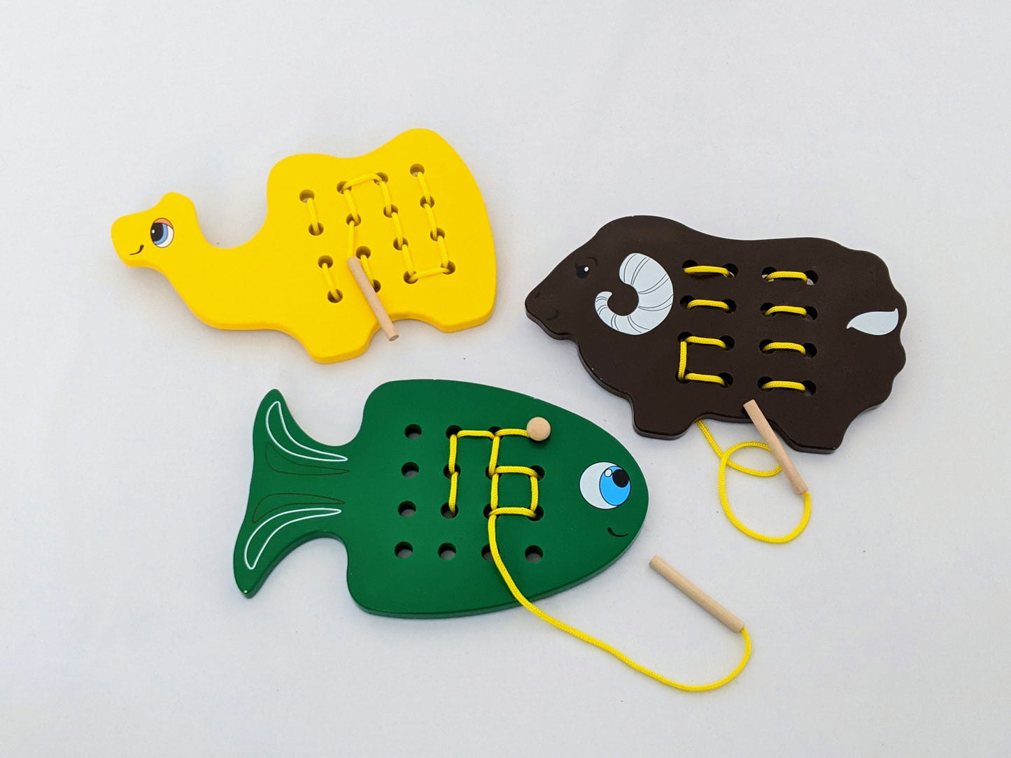 Animal Lacing game (Melissa & Doug, other ...)-Toy-Rekidding