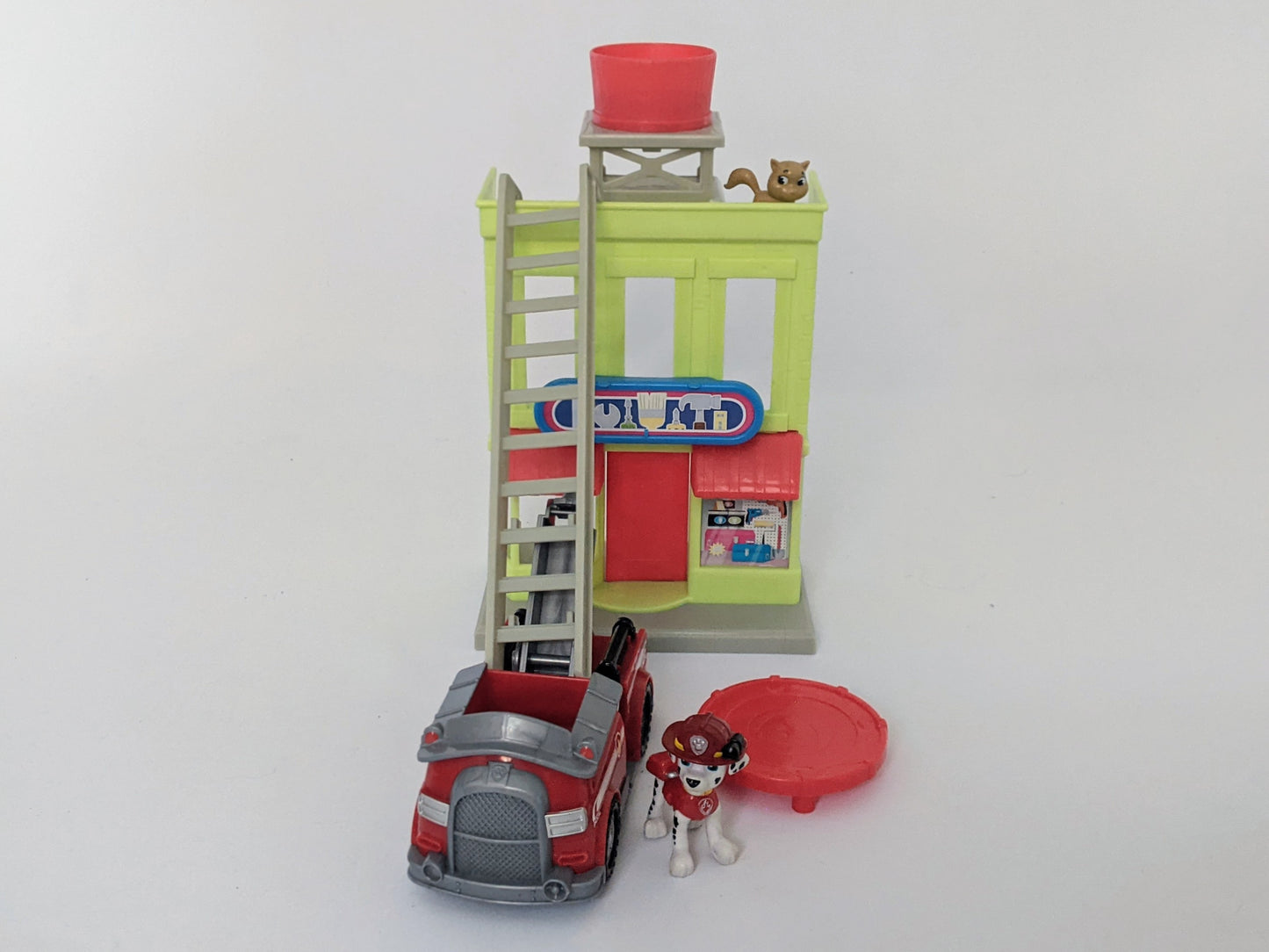 PAW Patrol - Marshall Vehicle with Collectible Figure-Toy-Rekidding