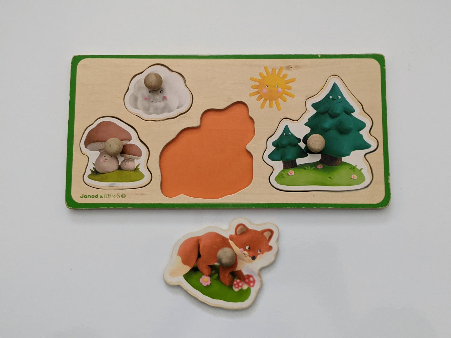 Melissa & Doug - (VARIOUS) Knob Wooden Puzzles-Toy-Rekidding