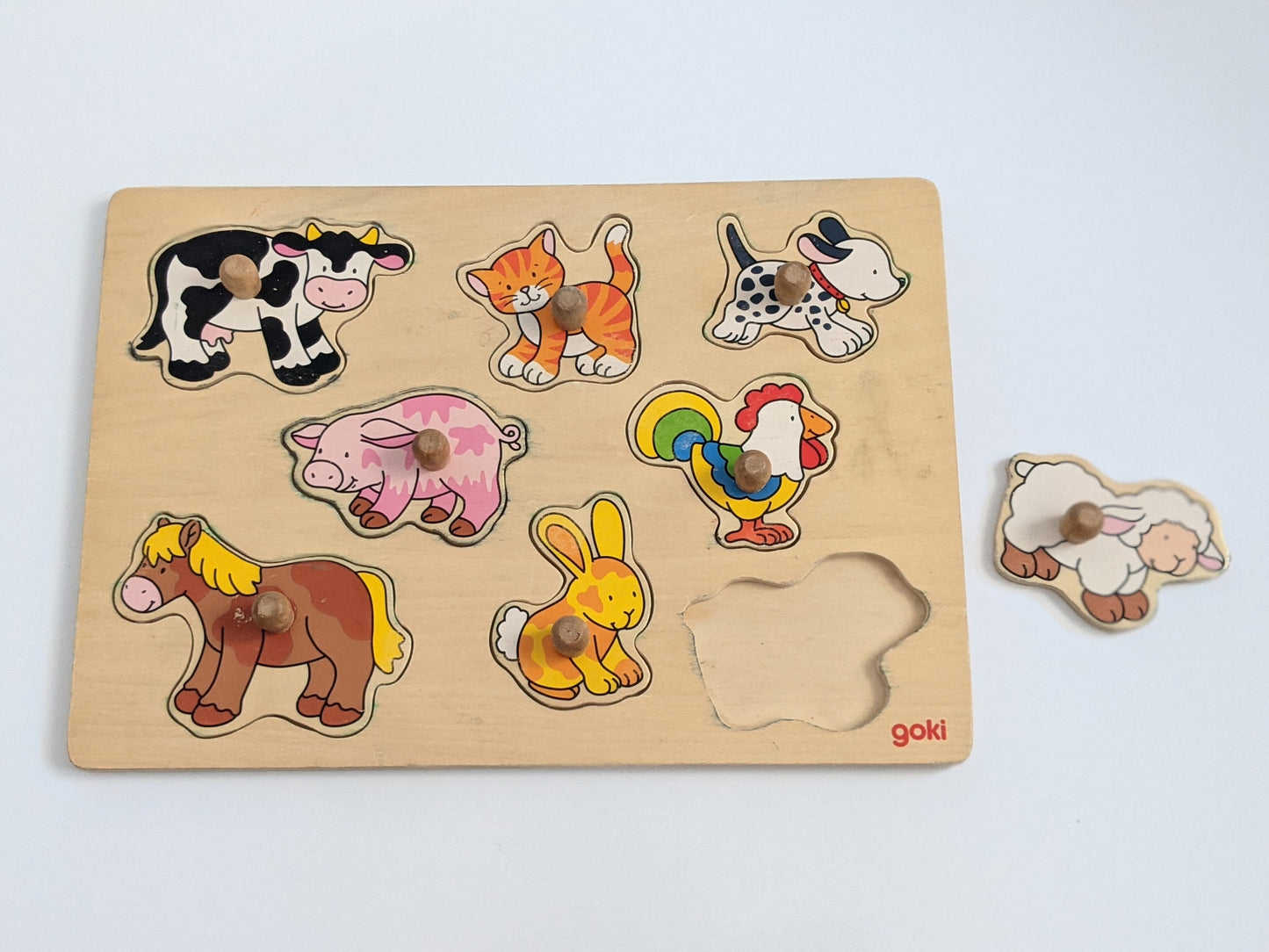 Melissa & Doug - (VARIOUS) Knob Wooden Puzzles-Toy-Rekidding
