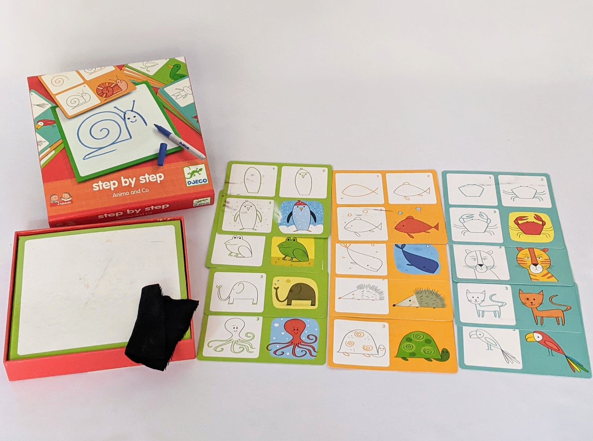 Djeco -Step by Step Drawing-Toy-Rekidding