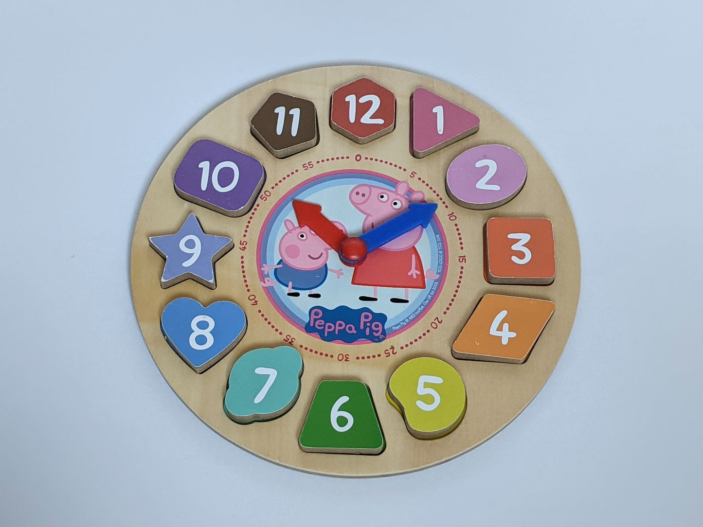Melissa & Doug - Shape sorting wooden clock-Toy-Rekidding