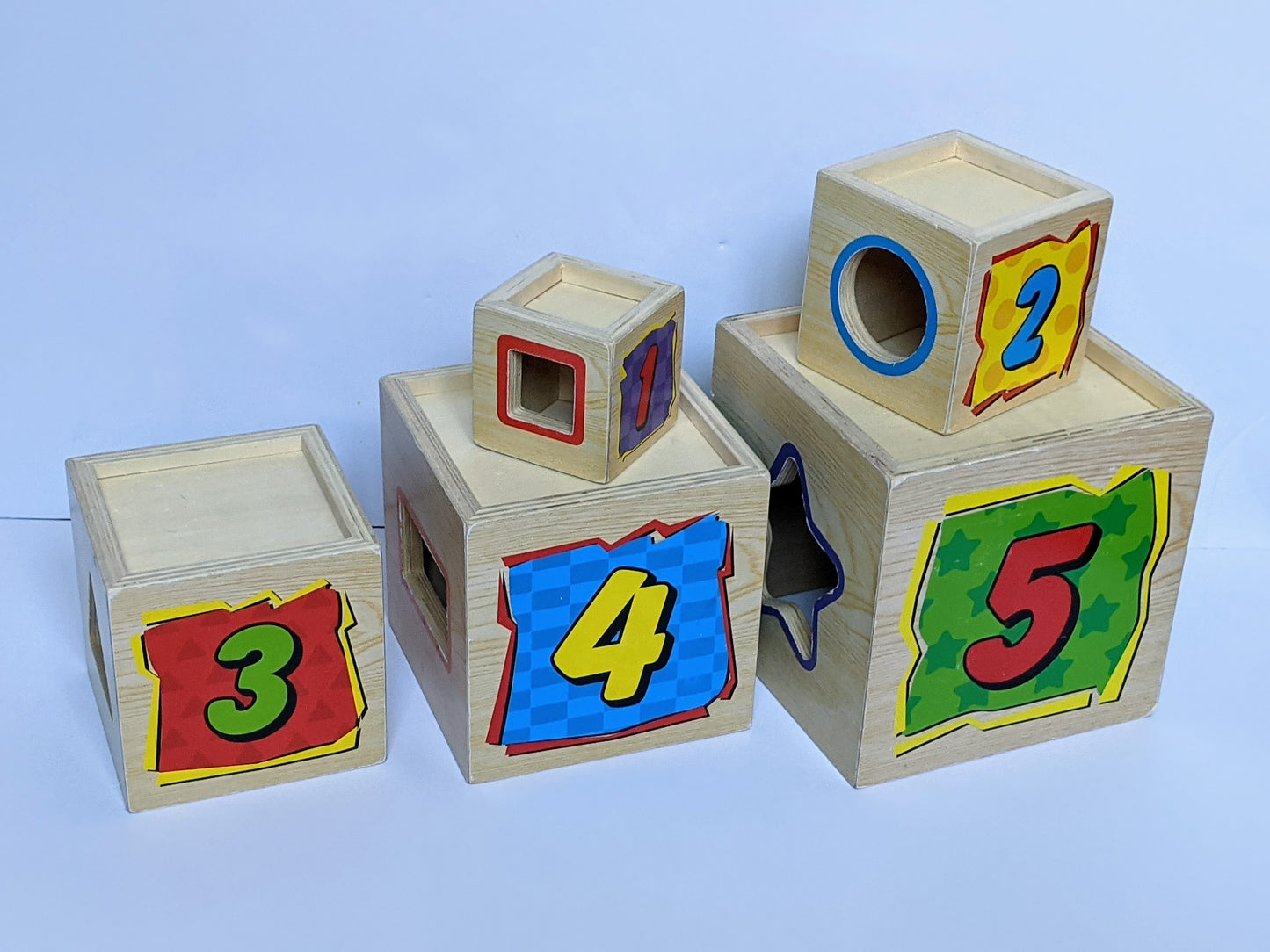 Nesting and Stacking Blocks-Toy-Rekidding