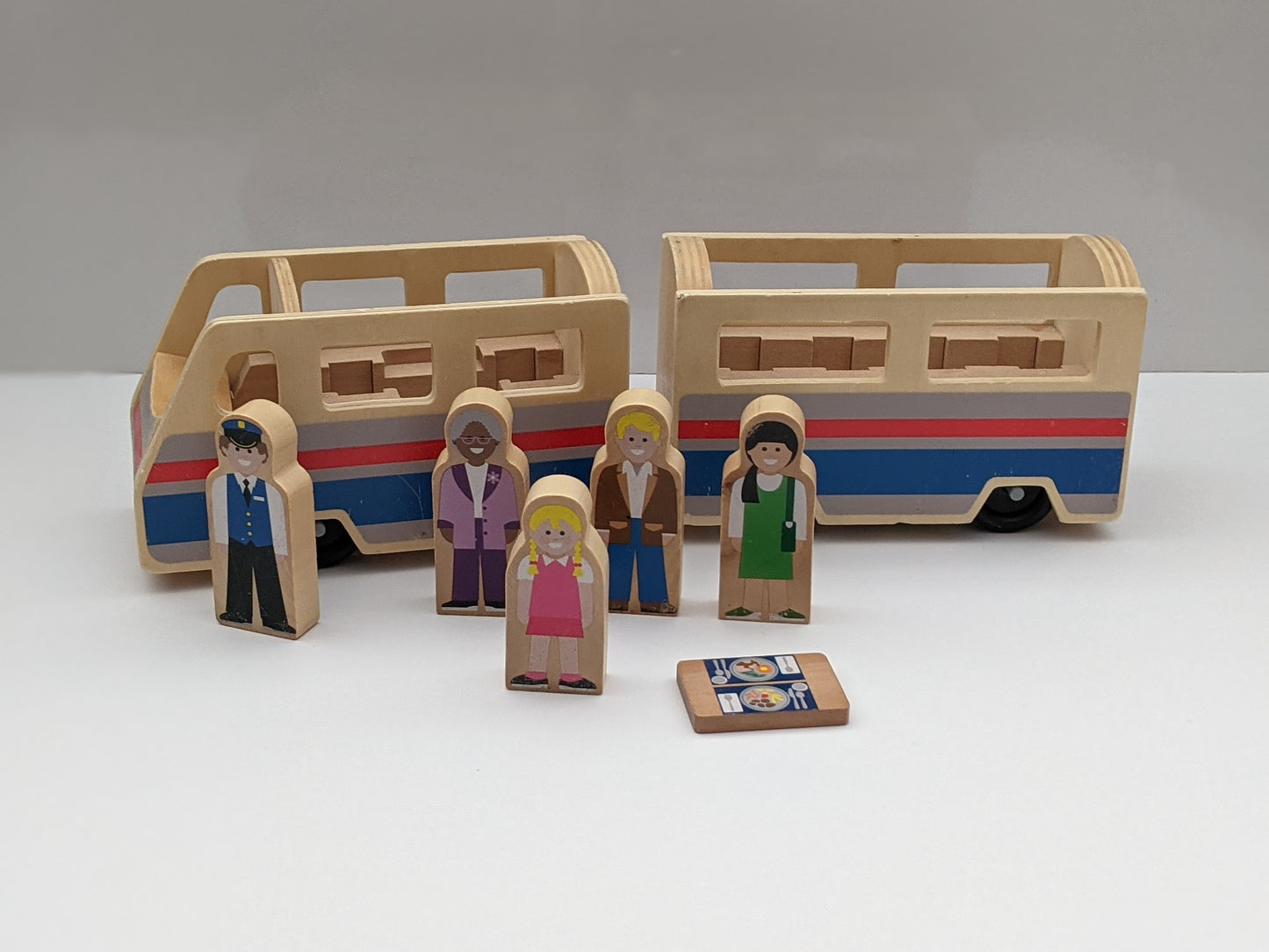 Wooden Trains (Melissa & Doug & other)-Toy-Rekidding