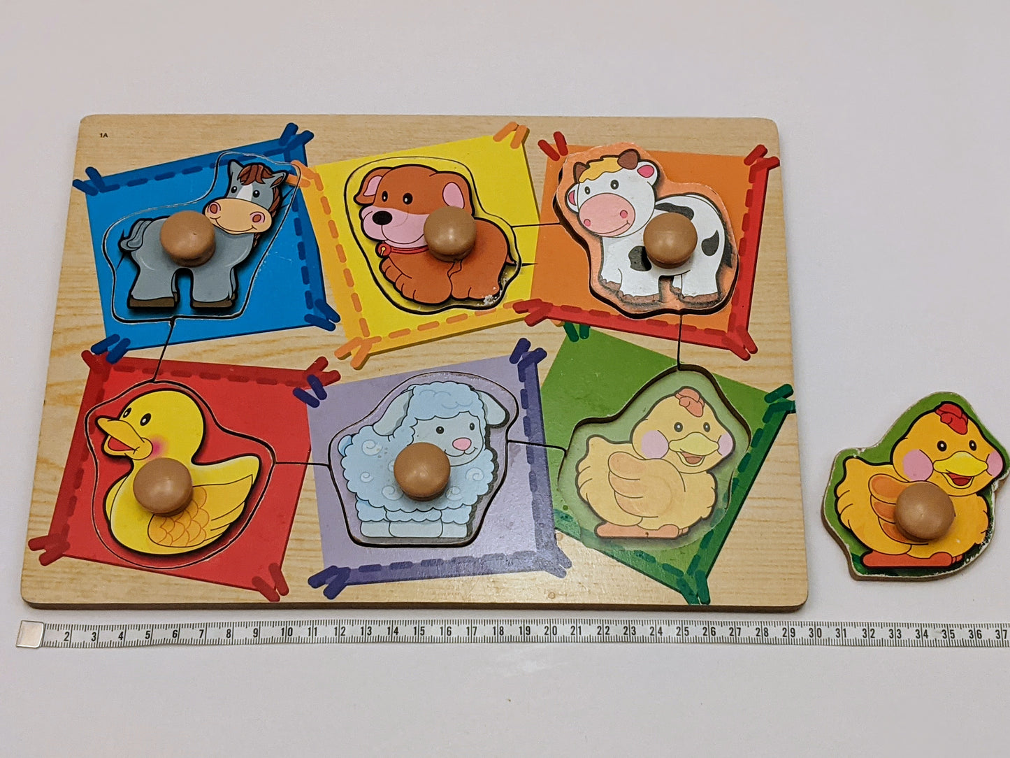 Melissa & Doug - (VARIOUS) Knob Wooden Puzzles-Toy-Rekidding