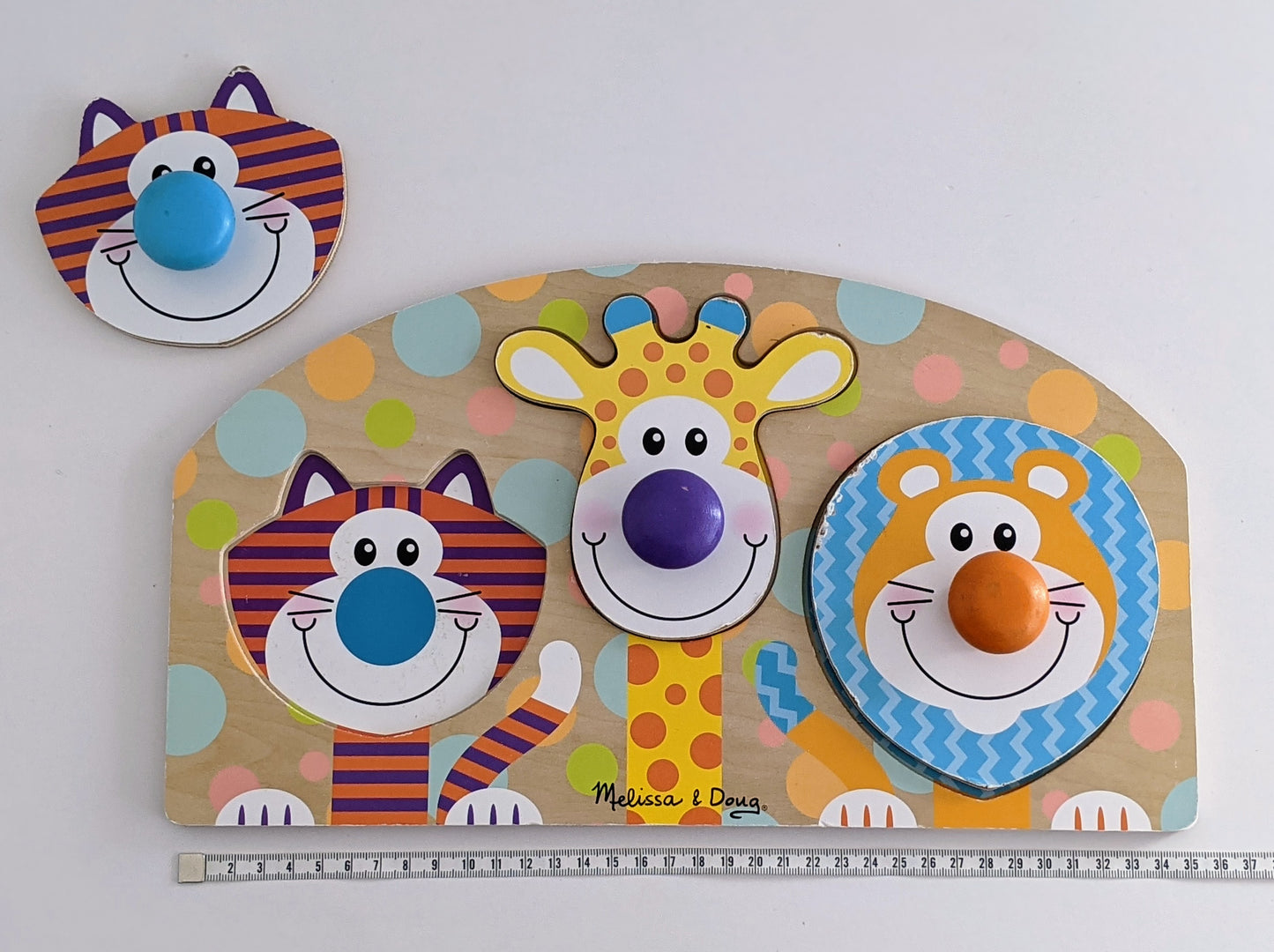 Melissa & Doug - (VARIOUS) Knob Wooden Puzzles-Toy-Rekidding
