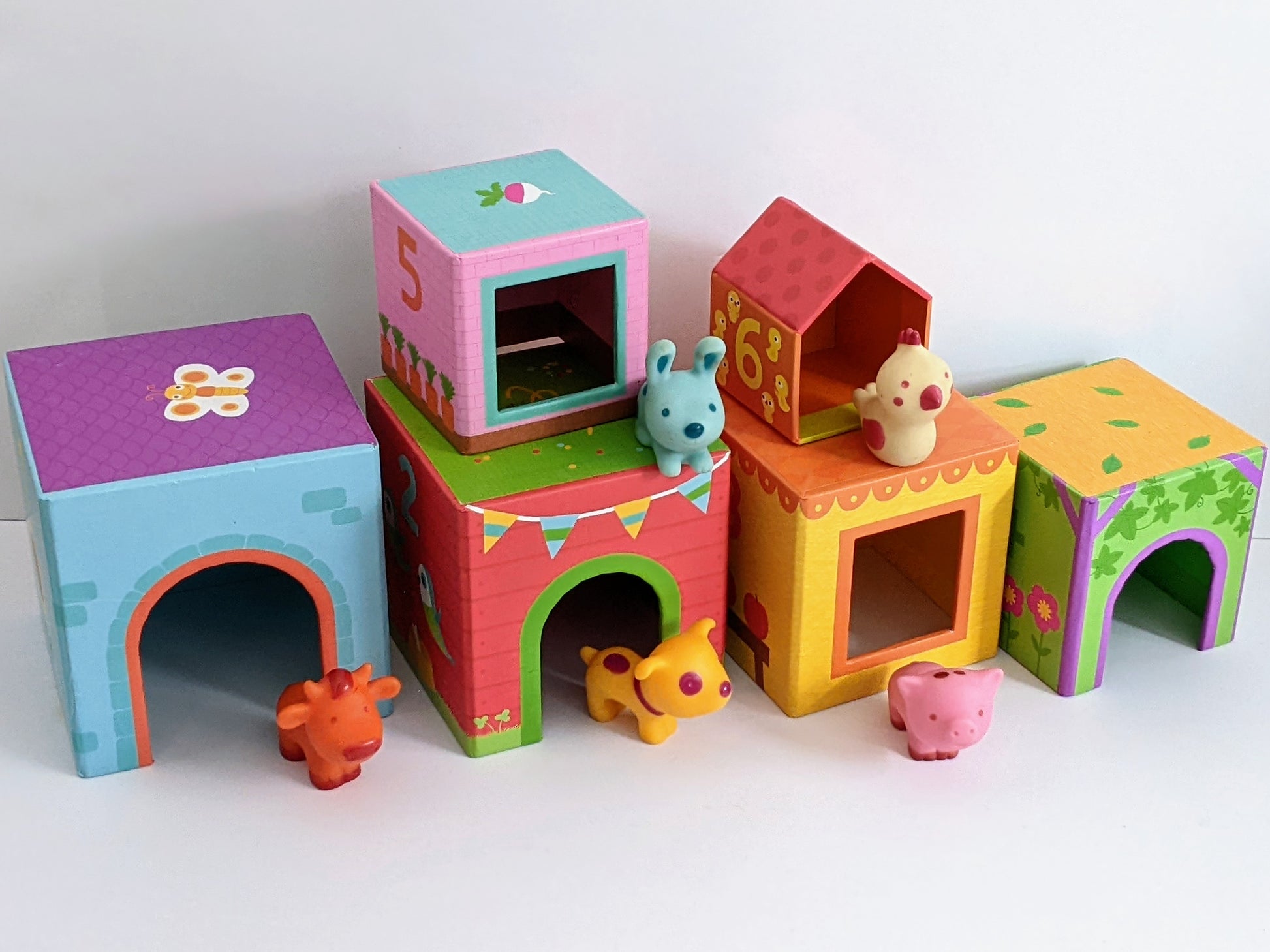 Nesting and Stacking Blocks-Toy-Rekidding