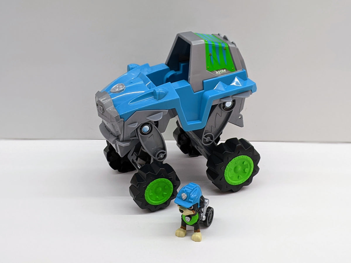 Rex Paw Patrol: figurine and vehicle
