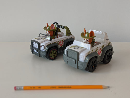 PAW Patrol - Tracker Jungle rescue with Collectible Figure-Toy-Rekidding