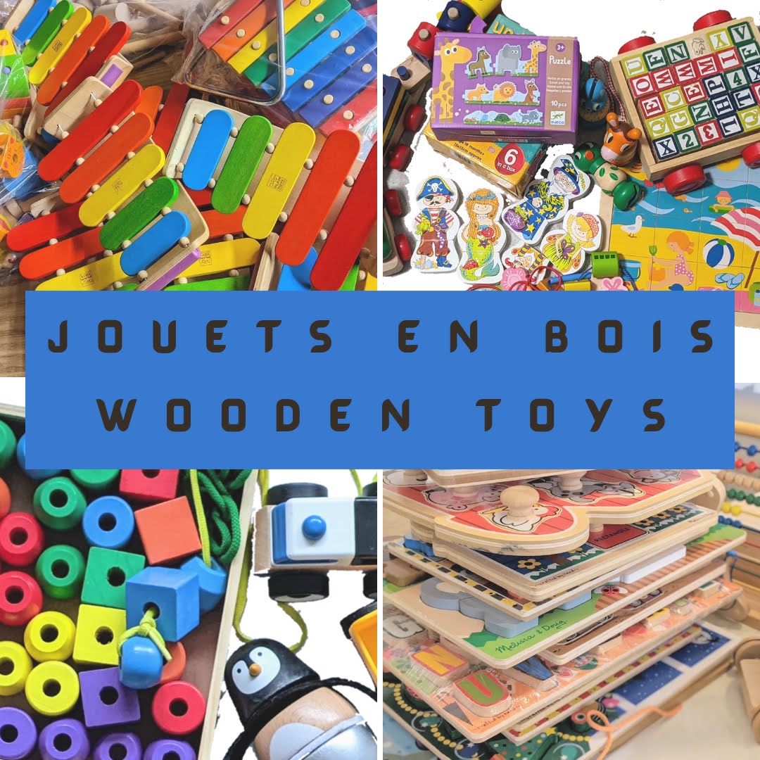 Wooden toys - All (puzzles, car & pull toys, educational ...)