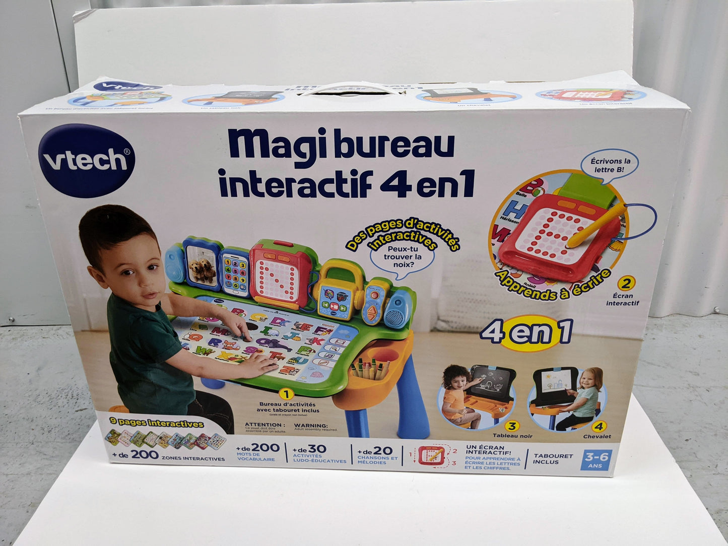 Vtech - Magi bureau interactif 4 en 1 (French Edition) (New)-Toy-Rekidding