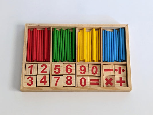 Wooden Counting Sticks-Toy-Rekidding