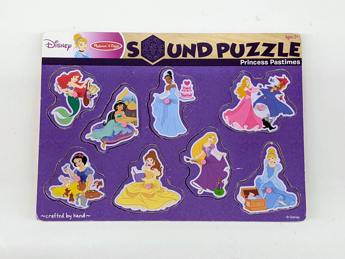 Wooden PEG puzzles with SOUND (VARIOUS from Melissa & Doug and other)-Toy-Rekidding